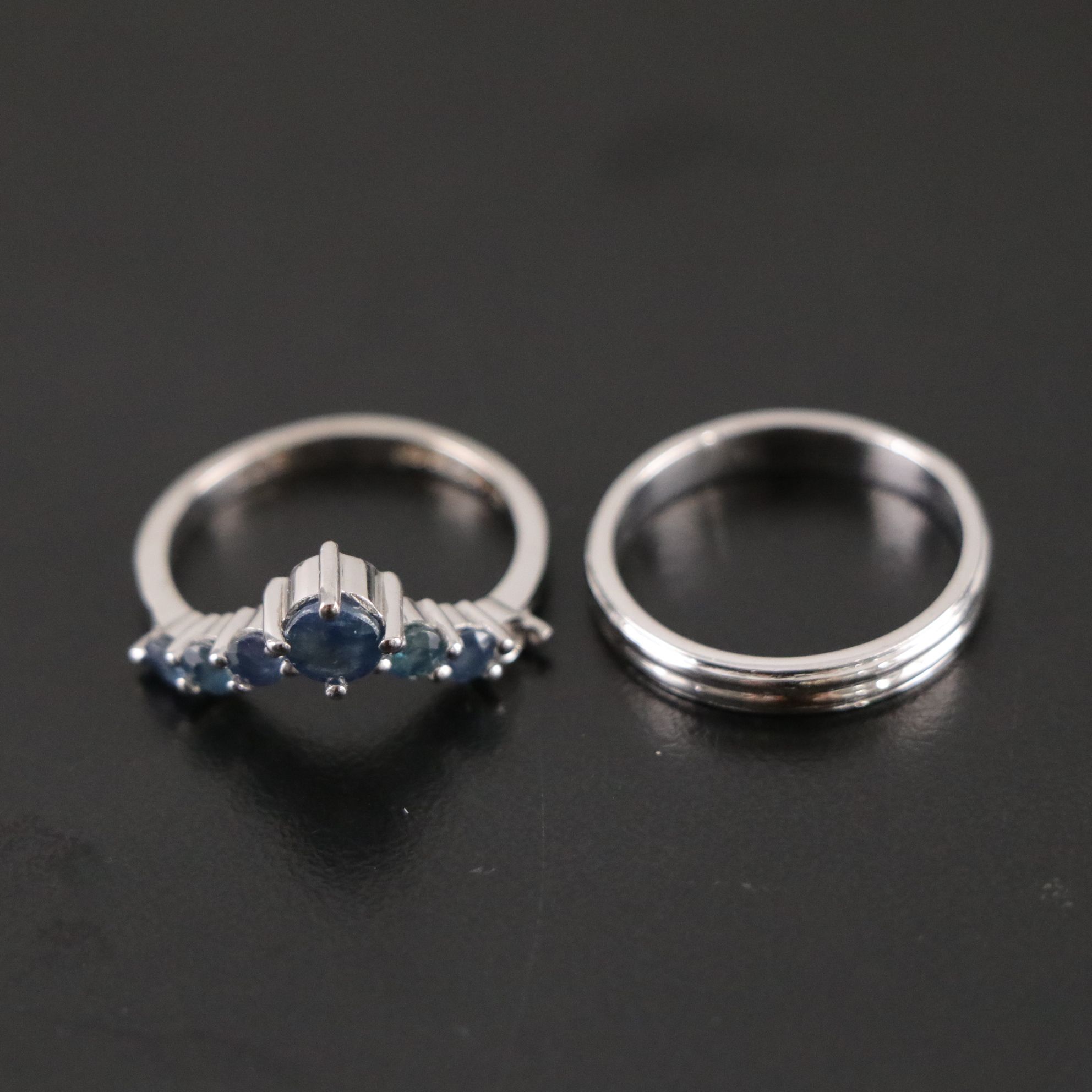 14 Assorted Sterling Silver Rings, Necklaces and Earrings