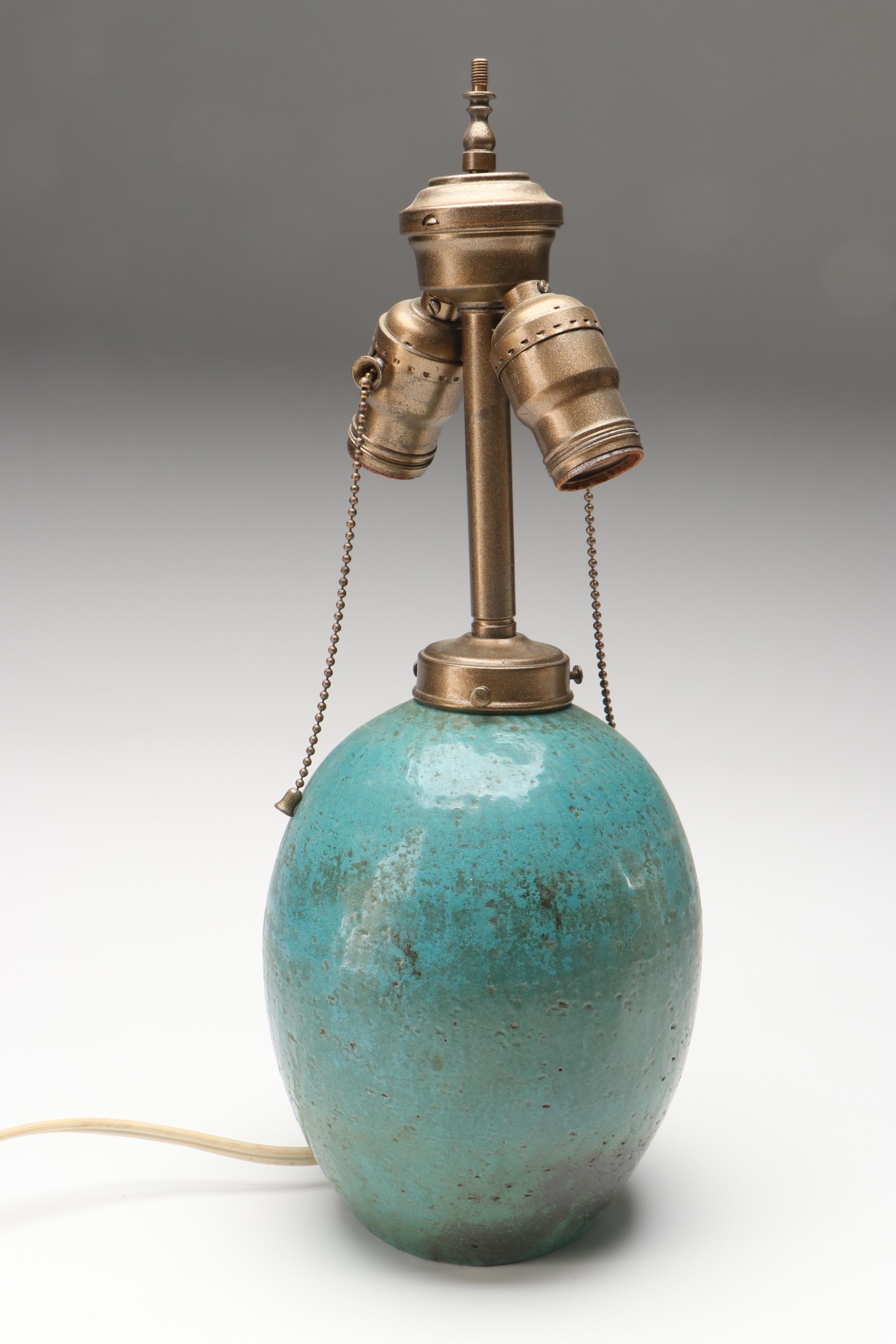 Lutz Ceramic Urn Table Lamp