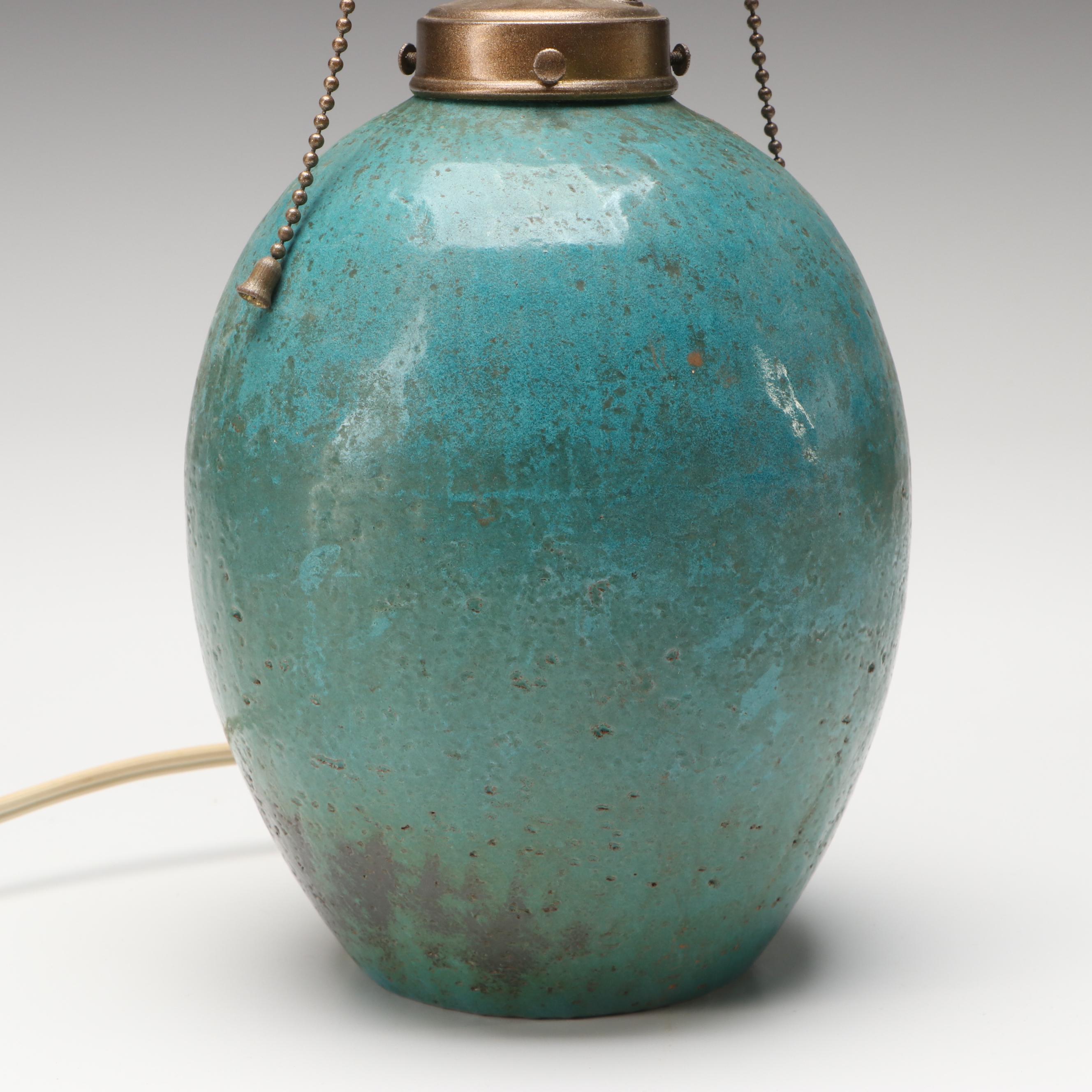 Lutz Ceramic Urn Table Lamp