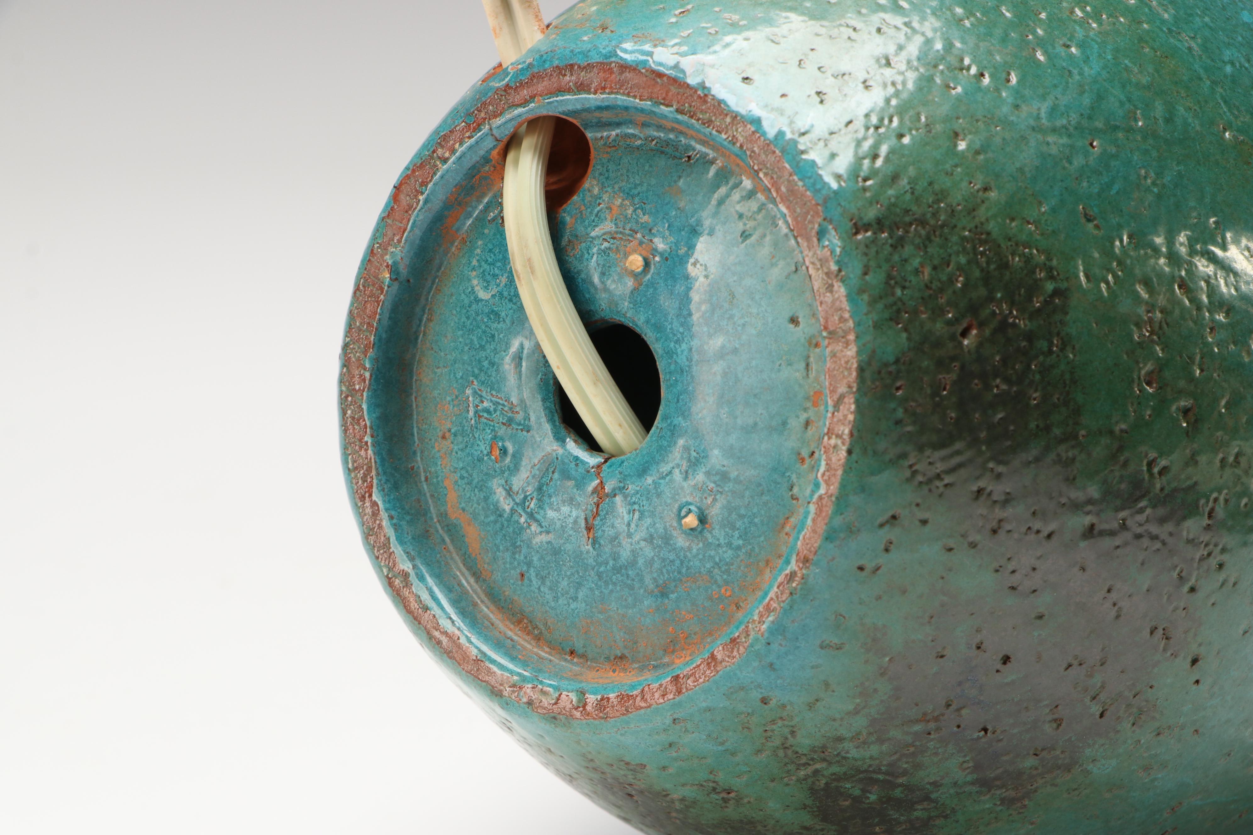 Lutz Ceramic Urn Table Lamp