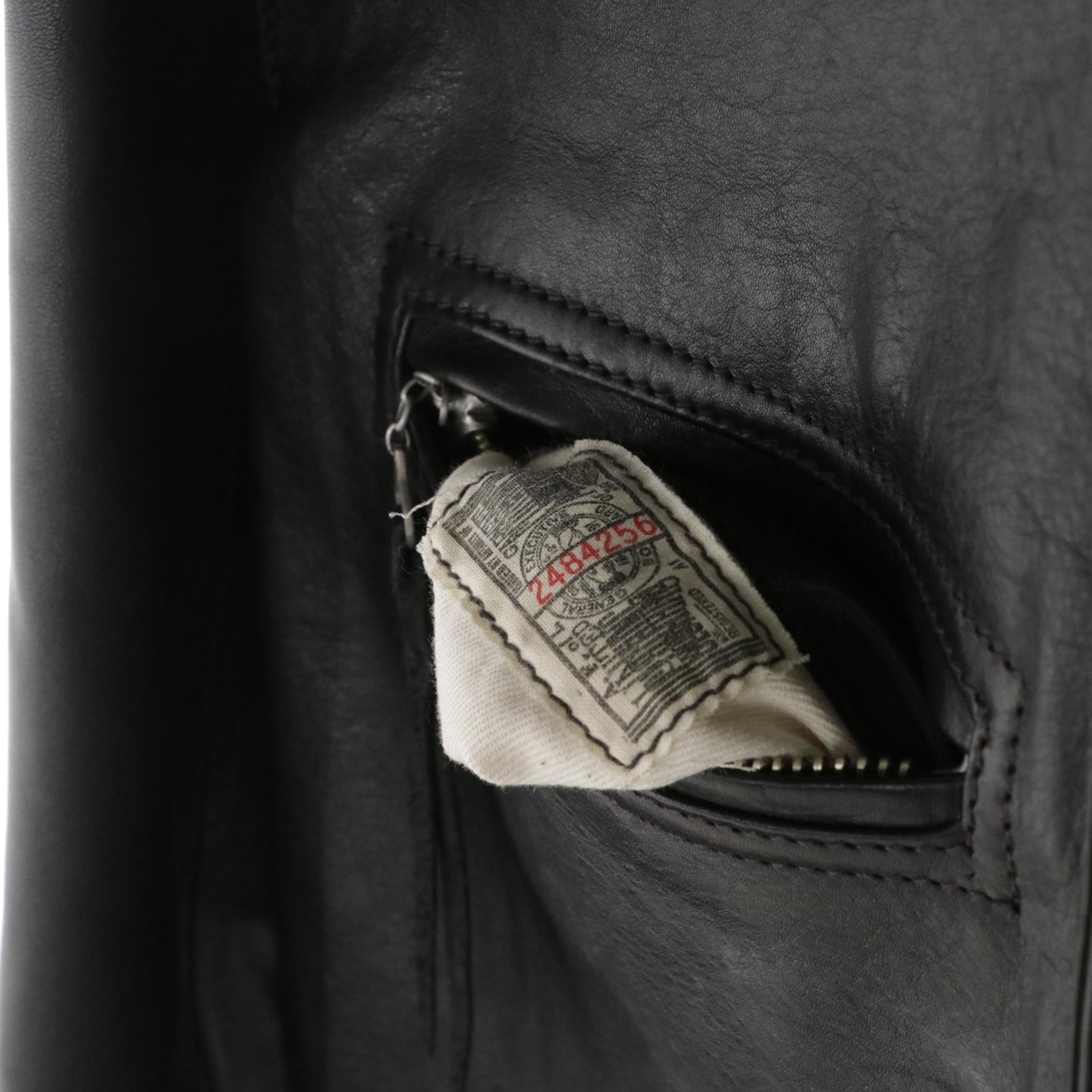 Men's Schott and Eastman Sportswear Leather Jackets with Vanson Liner