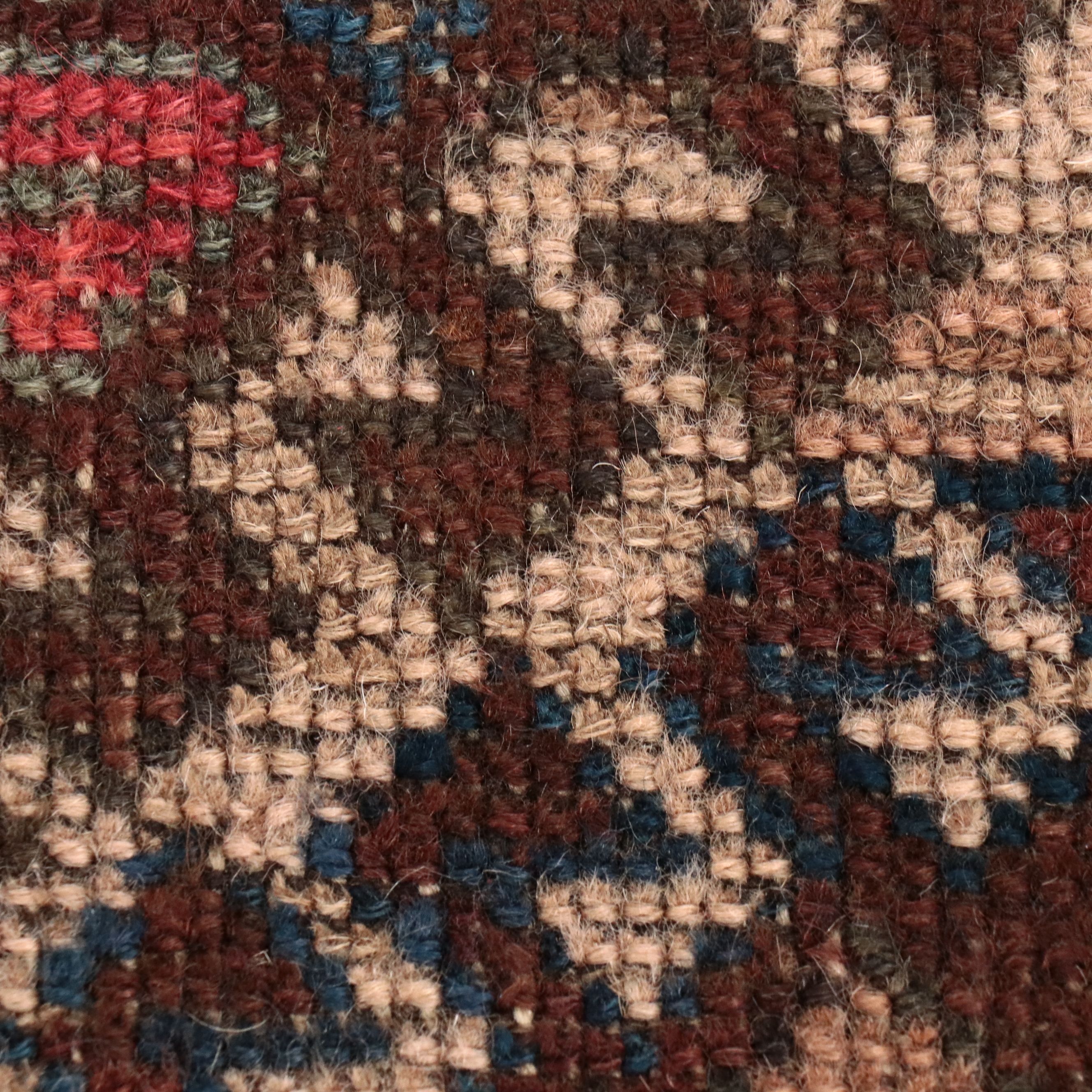 2'5 x 3'11 Hand-Knotted Turkish Baluch Accent Rug