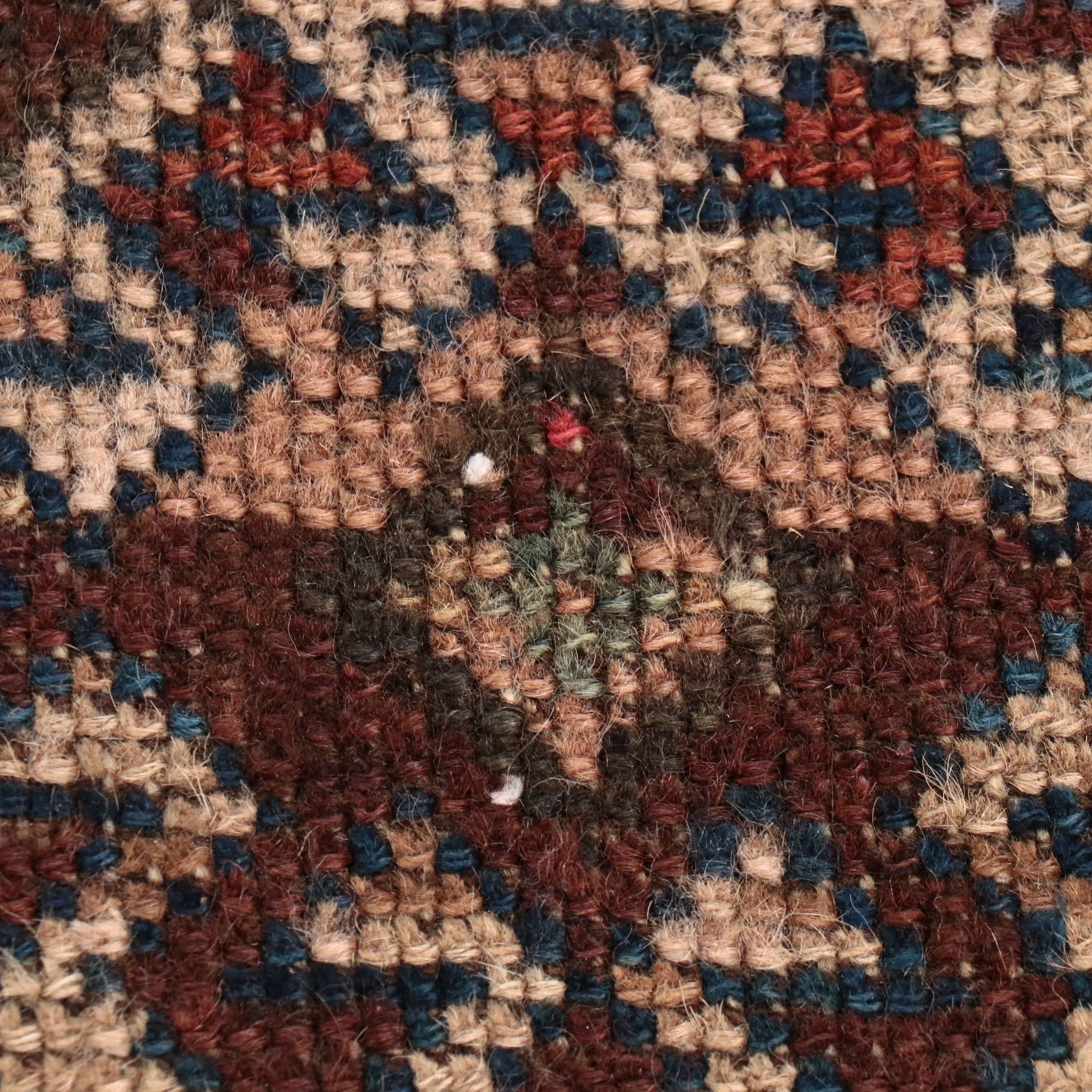 2'5 x 3'11 Hand-Knotted Turkish Baluch Accent Rug