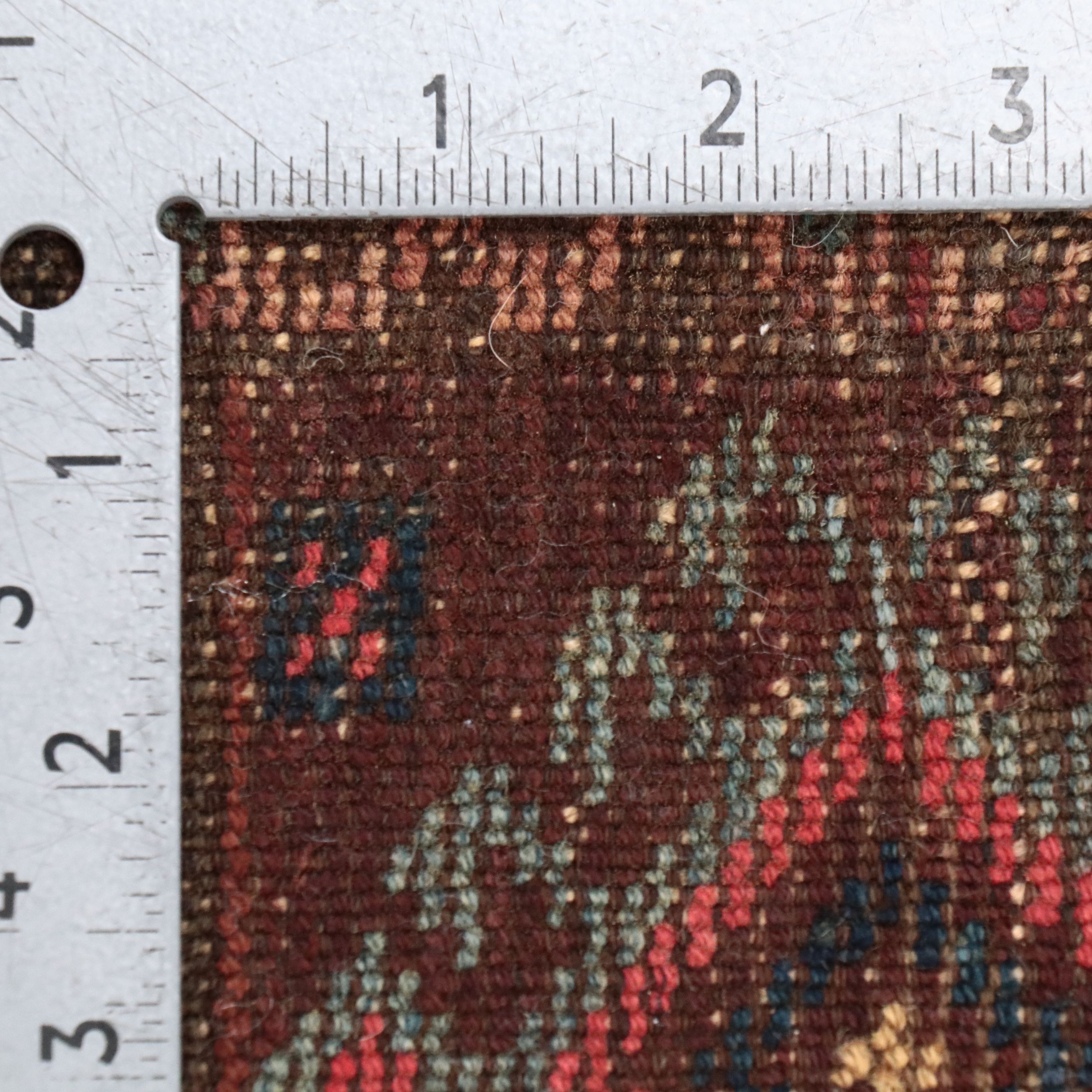 2'5 x 3'11 Hand-Knotted Turkish Baluch Accent Rug