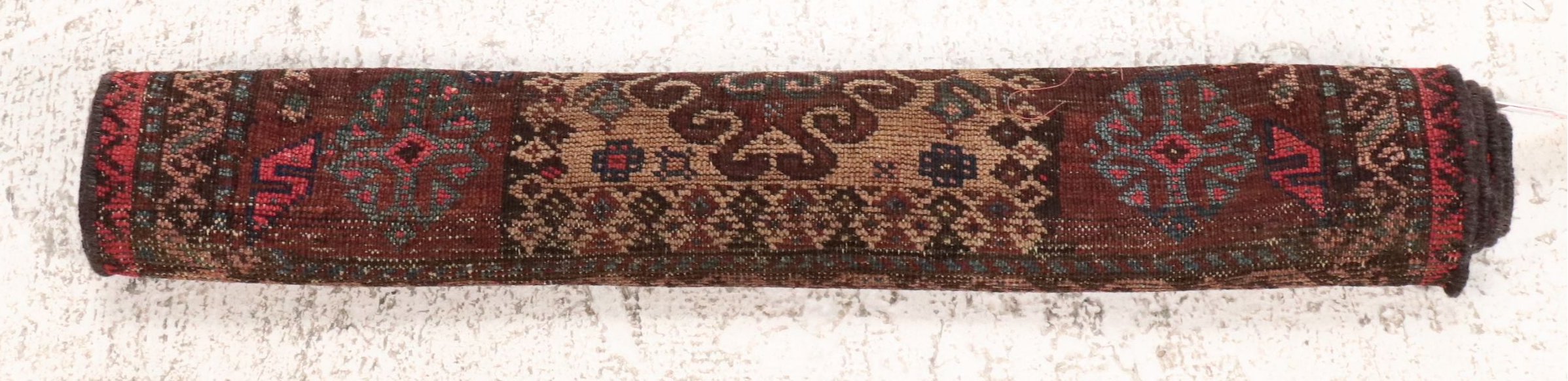 2'5 x 3'11 Hand-Knotted Turkish Baluch Accent Rug