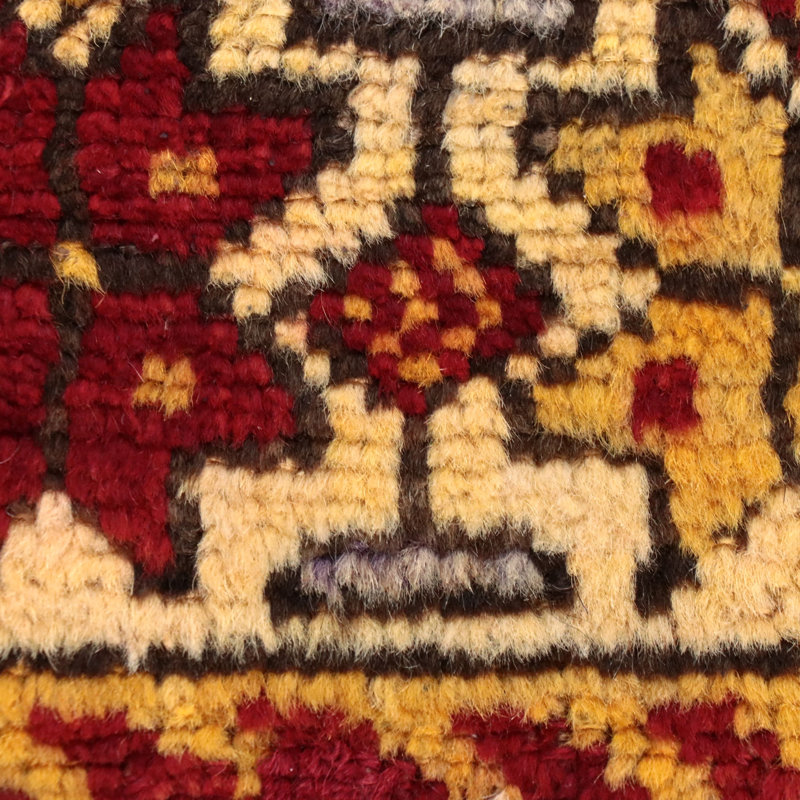 3'7 x 5'2 Hand-Knotted Turkish Ghiordes Prayer Rug