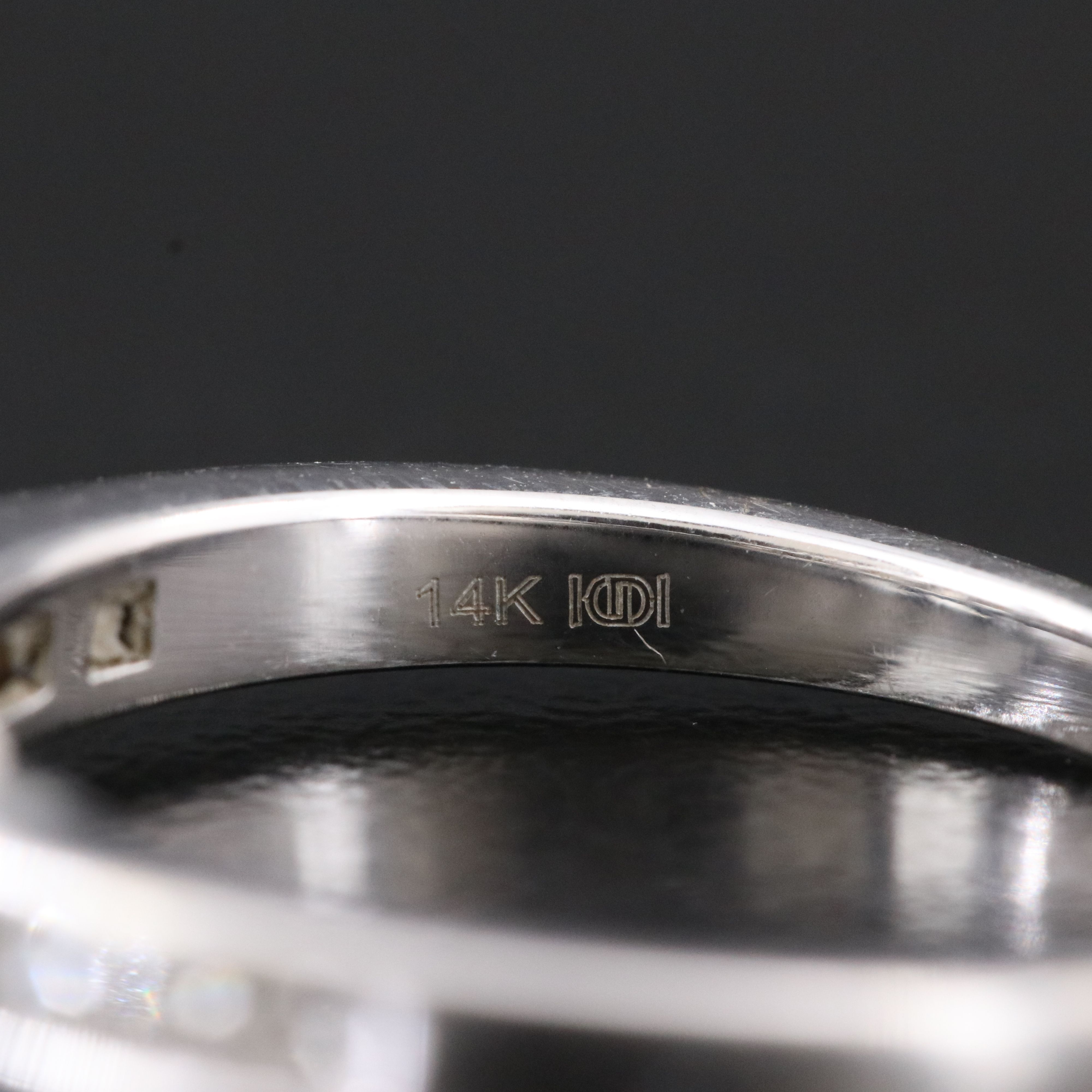 14K 0.84 CTW Lab Grown Diamond Ring