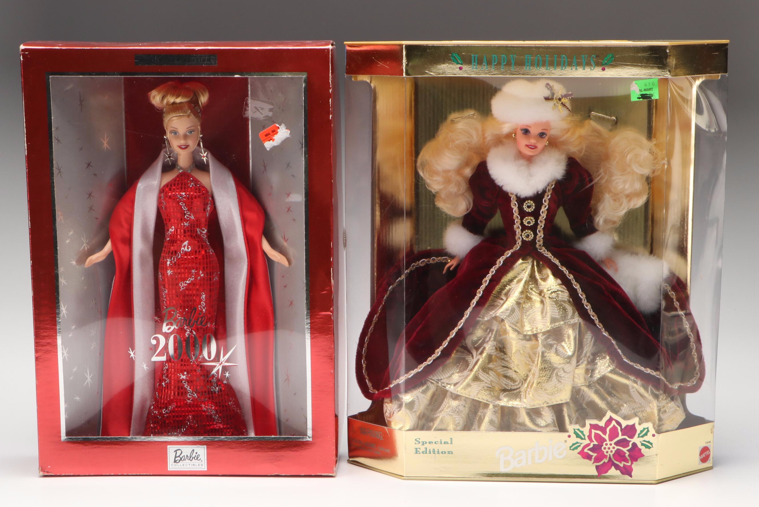 Mattel Barbie "Happy Holidays" and Other Special Edition Dolls
