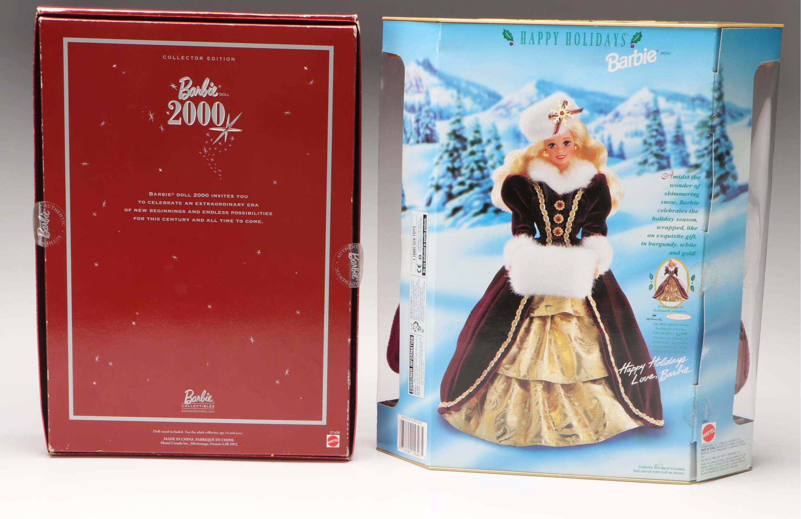 Mattel Barbie "Happy Holidays" and Other Special Edition Dolls