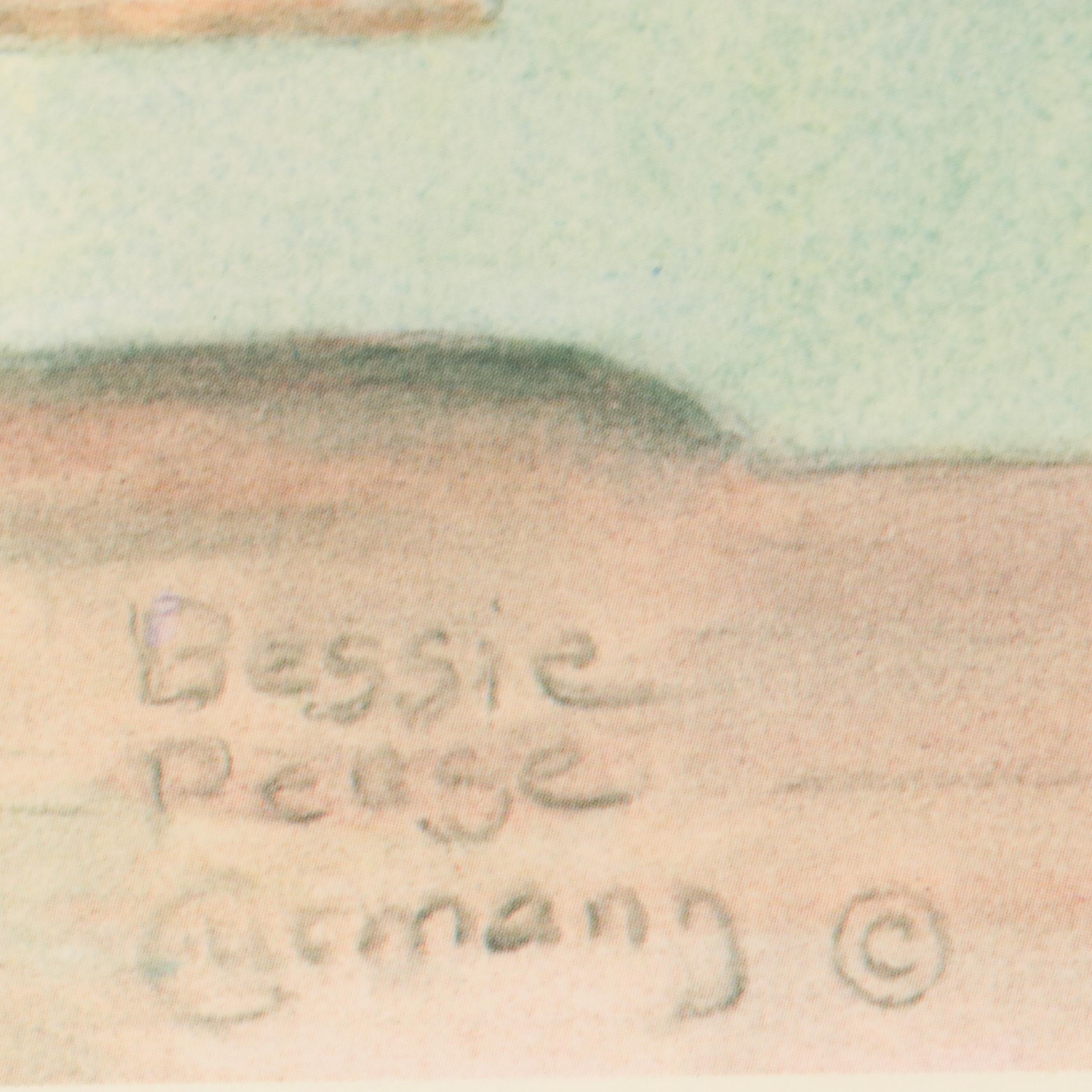 Offset Lithograph After Bessie Pease Gutmann "Thank You, God"