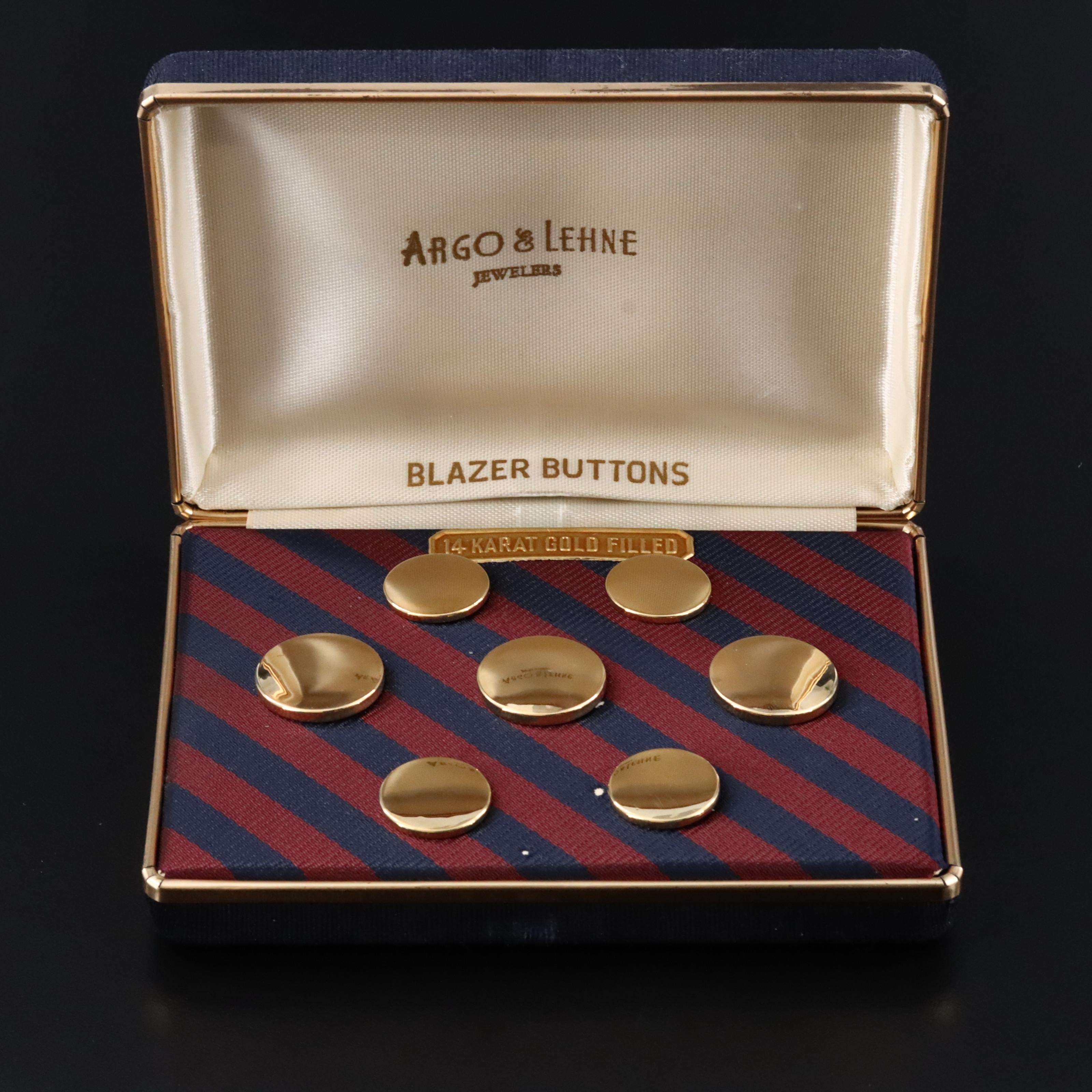 Dolan & Bullock Gold-Filled Buttons