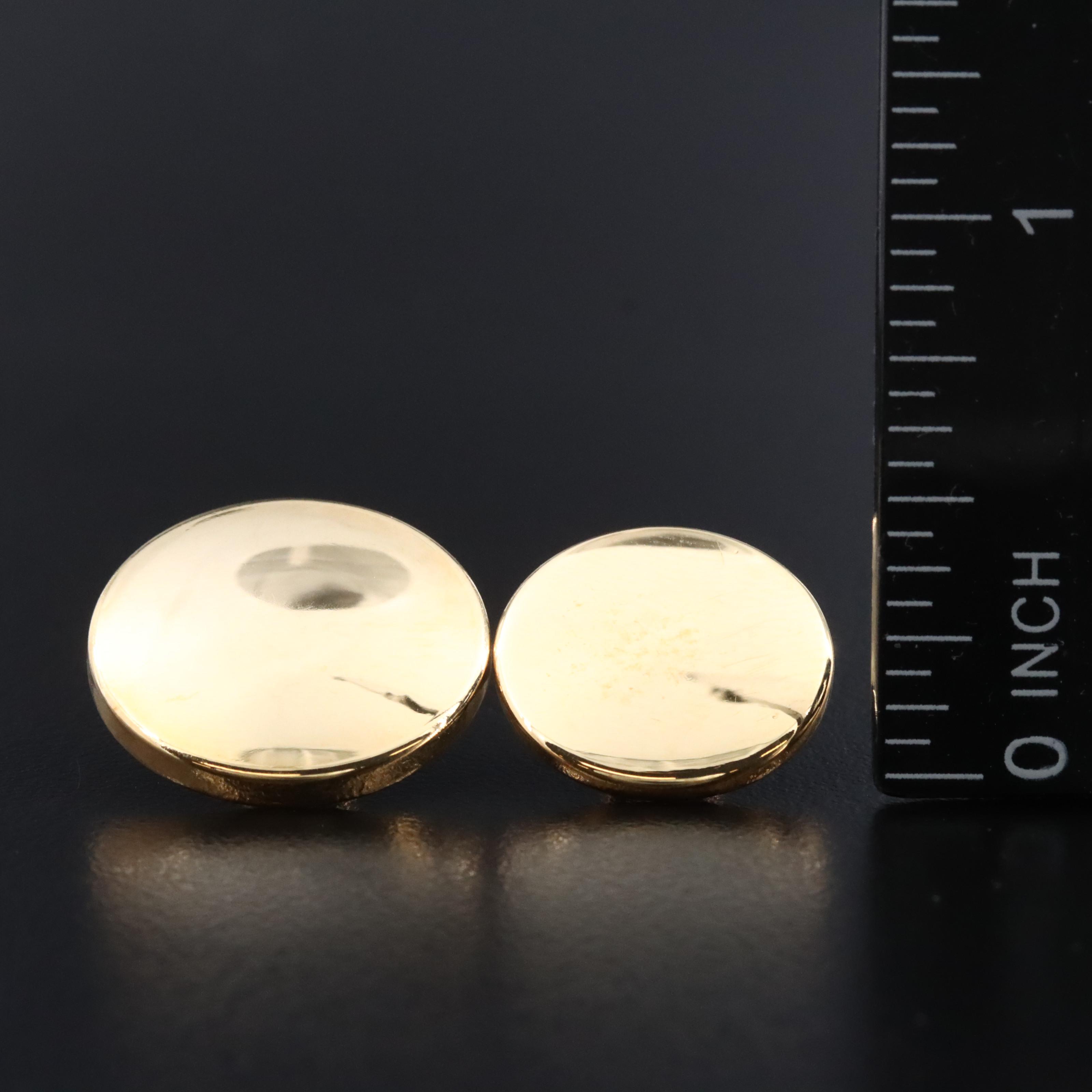 Dolan & Bullock Gold-Filled Buttons