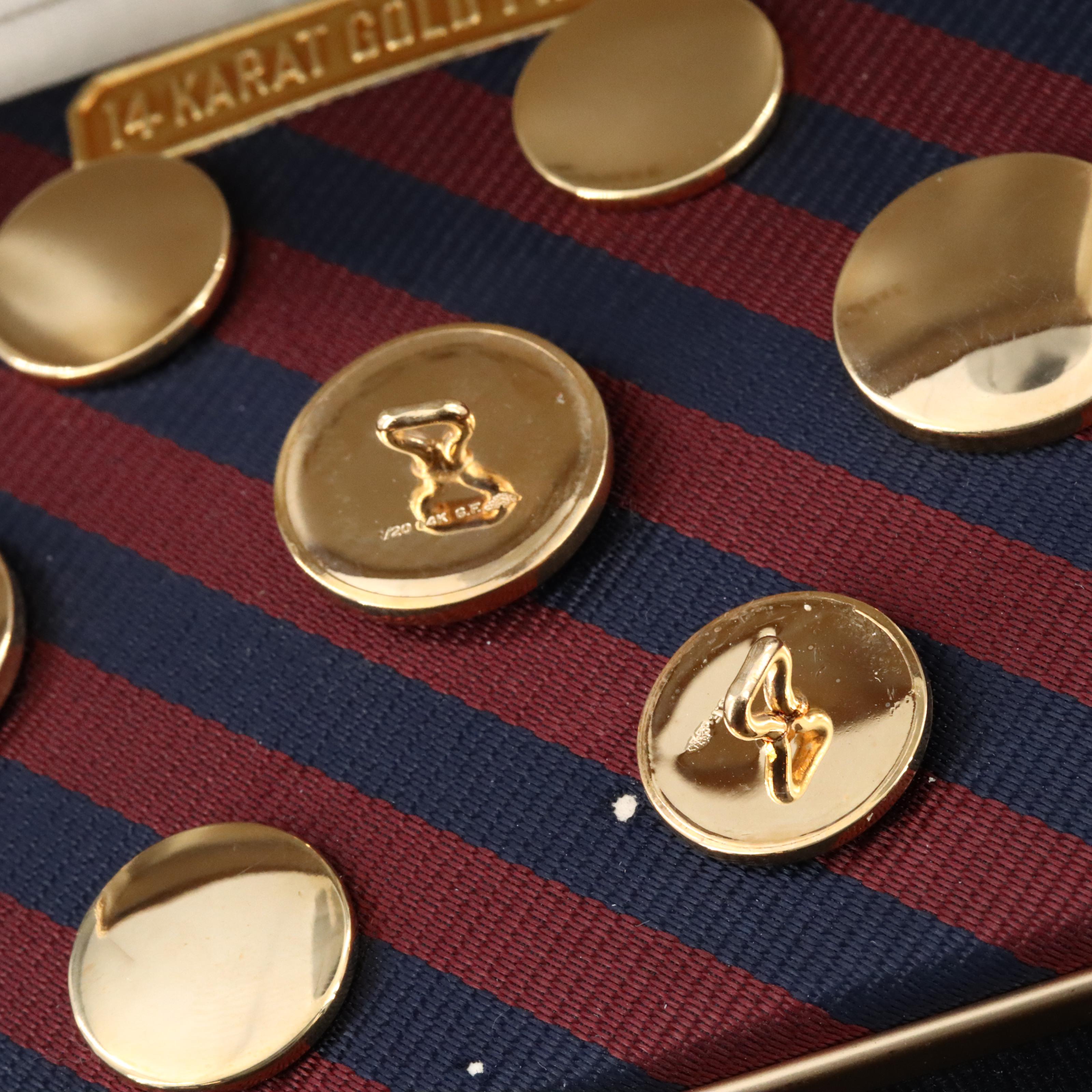 Dolan & Bullock Gold-Filled Buttons