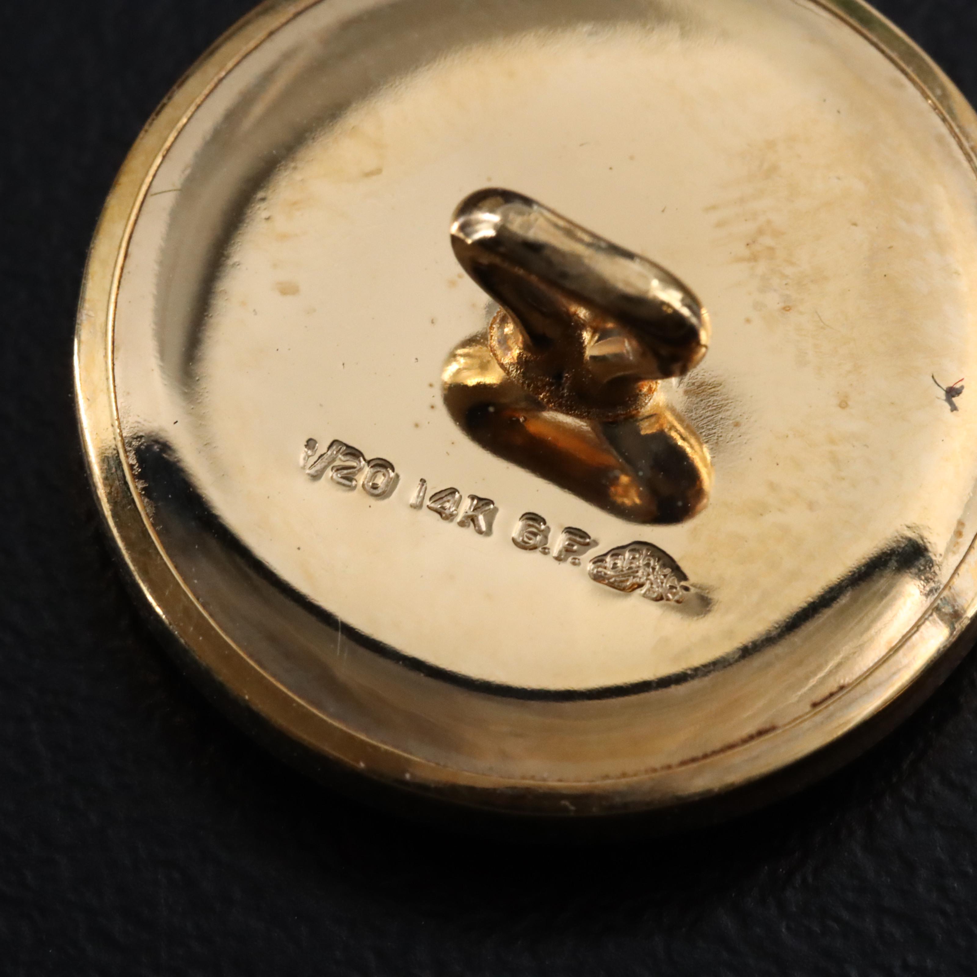 Dolan & Bullock Gold-Filled Buttons