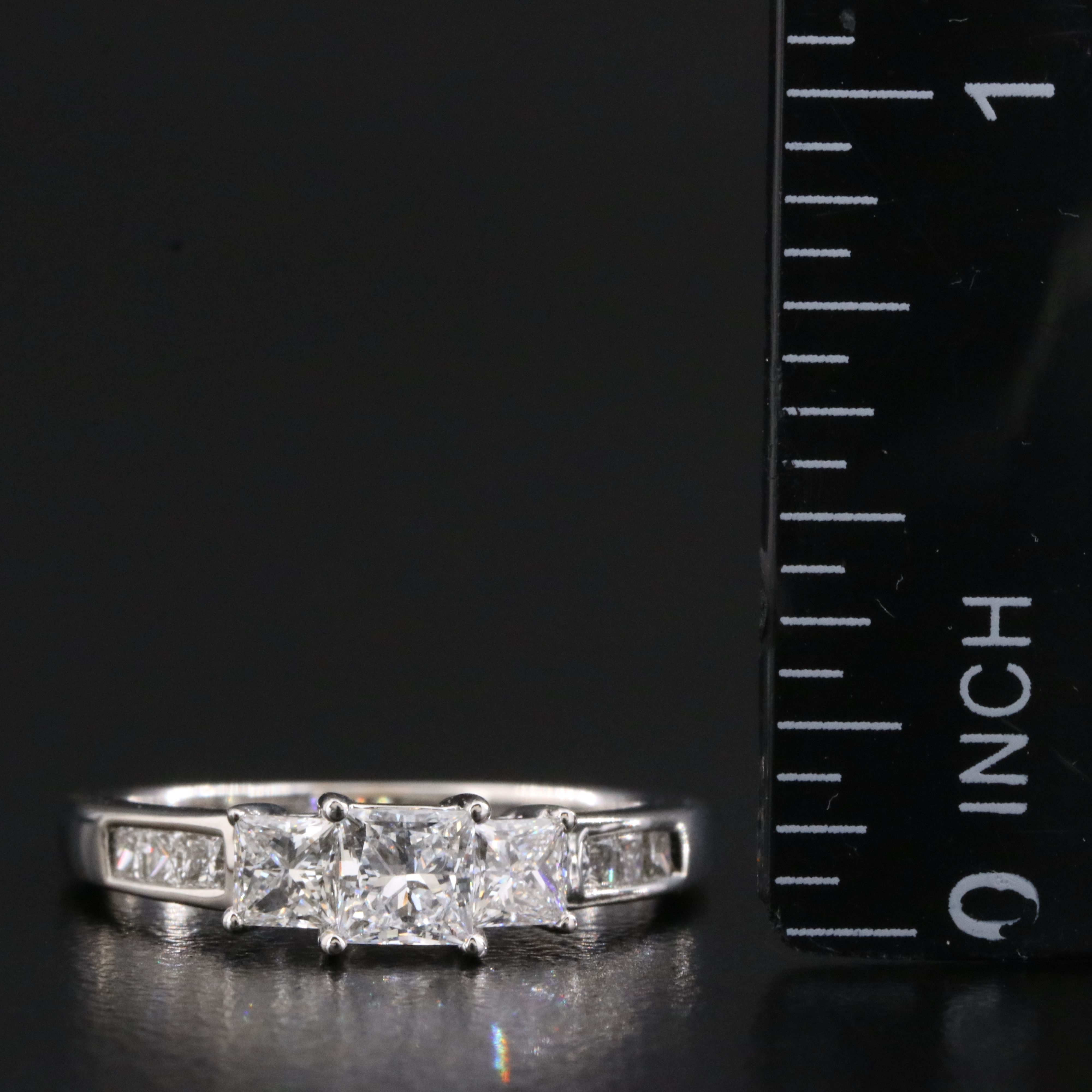 14K 0.92 CTW Lab Grown Diamond Ring