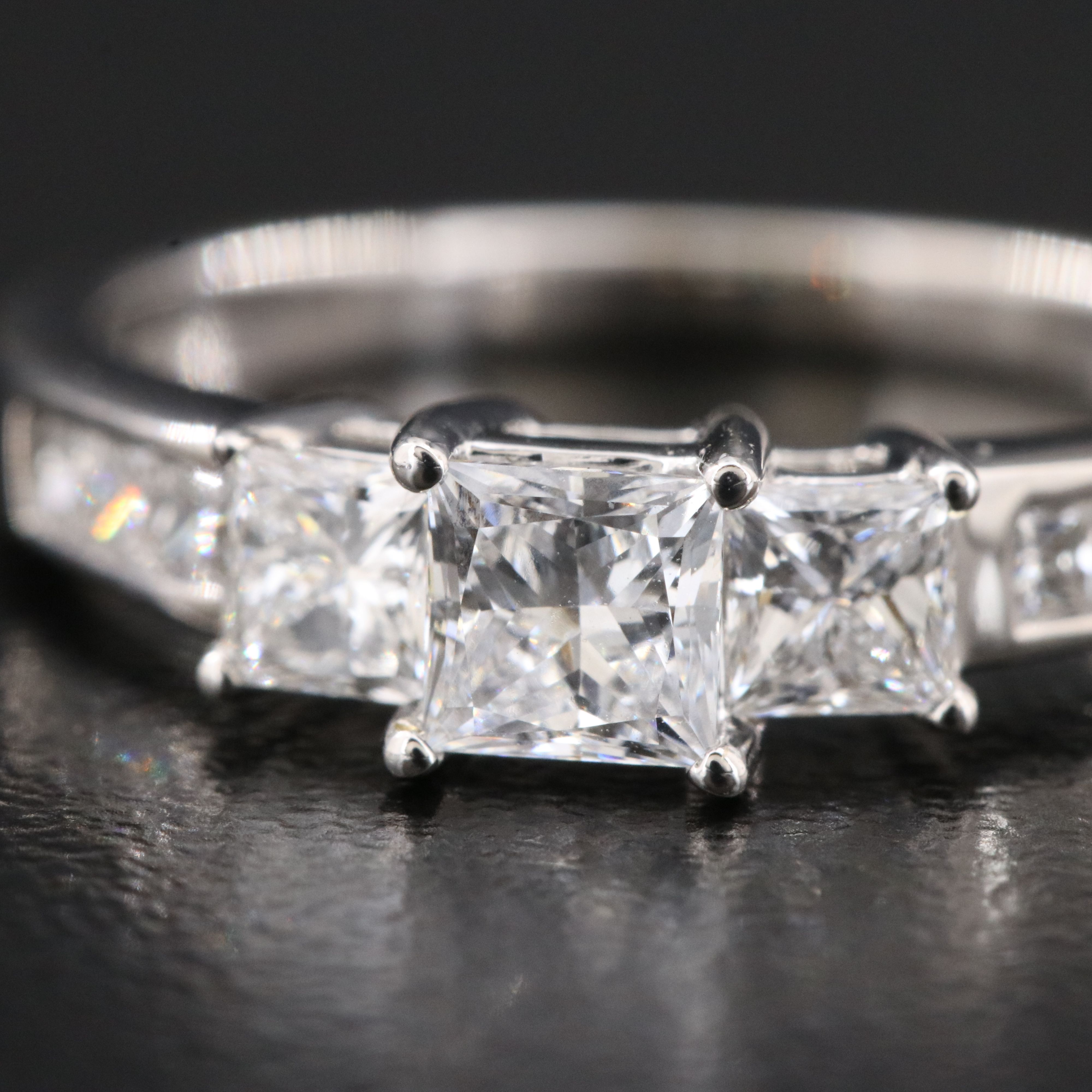 14K 0.92 CTW Lab Grown Diamond Ring