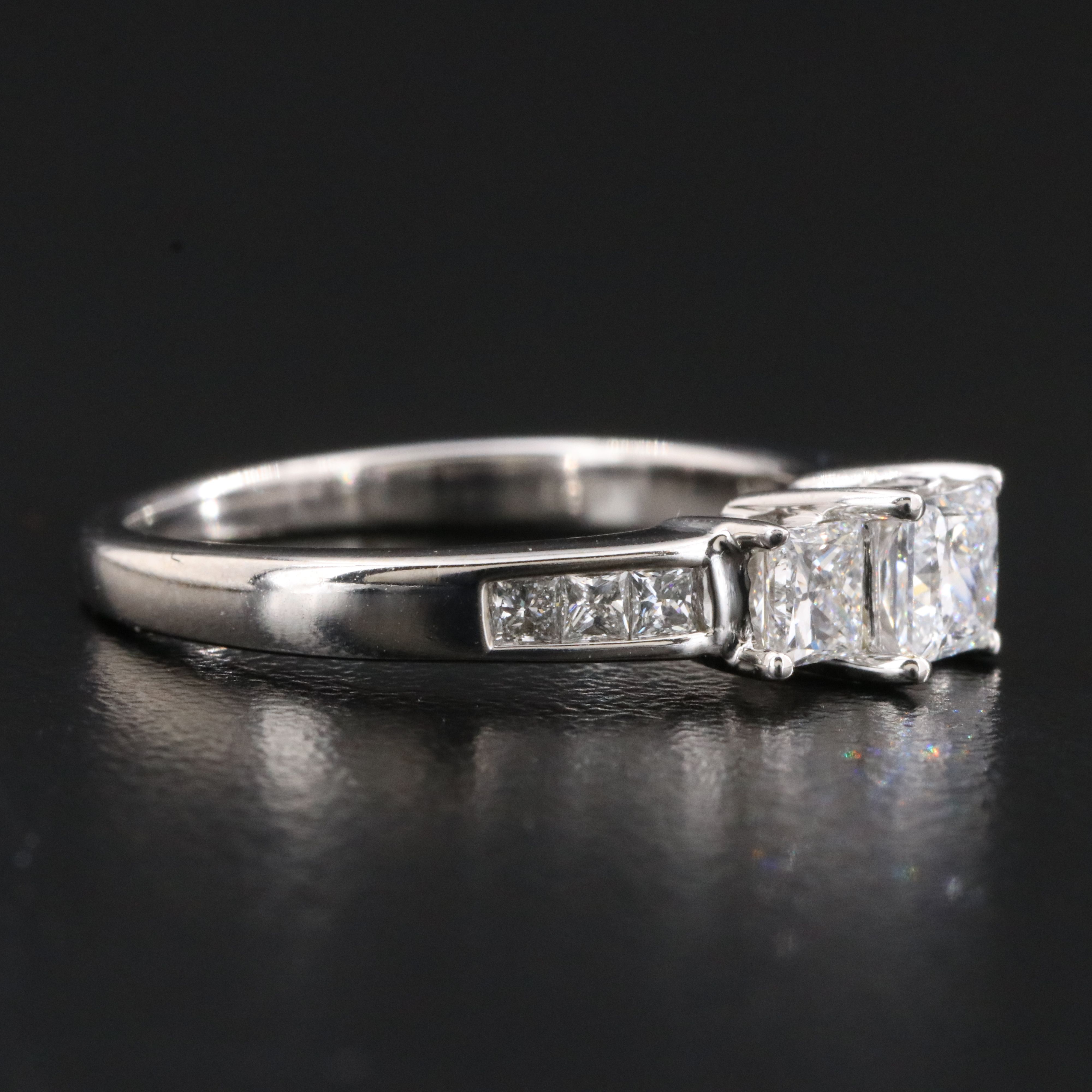 14K 0.92 CTW Lab Grown Diamond Ring