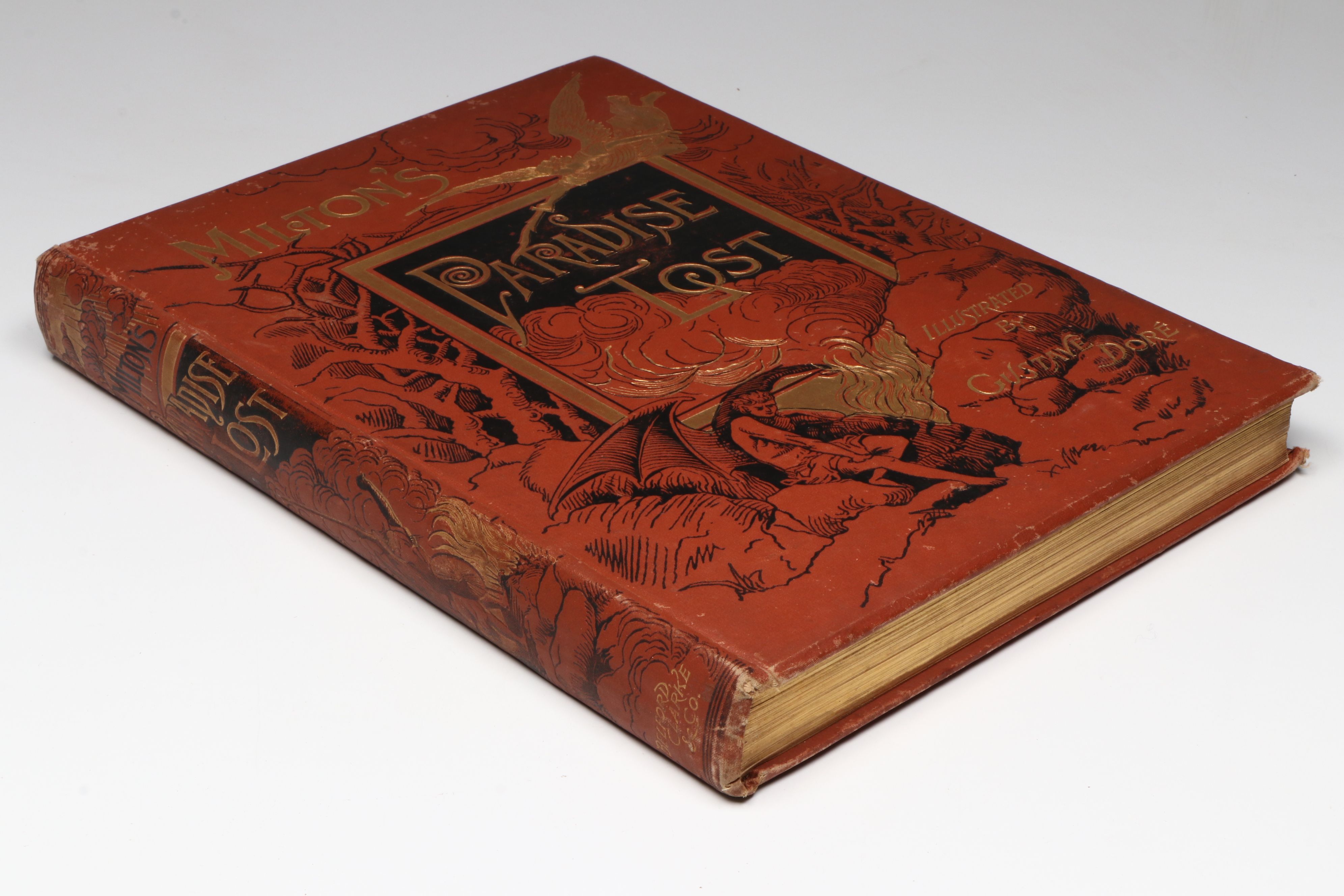 Gustave Doré Illustrated "Paradise Lost" by John Milton, 1886