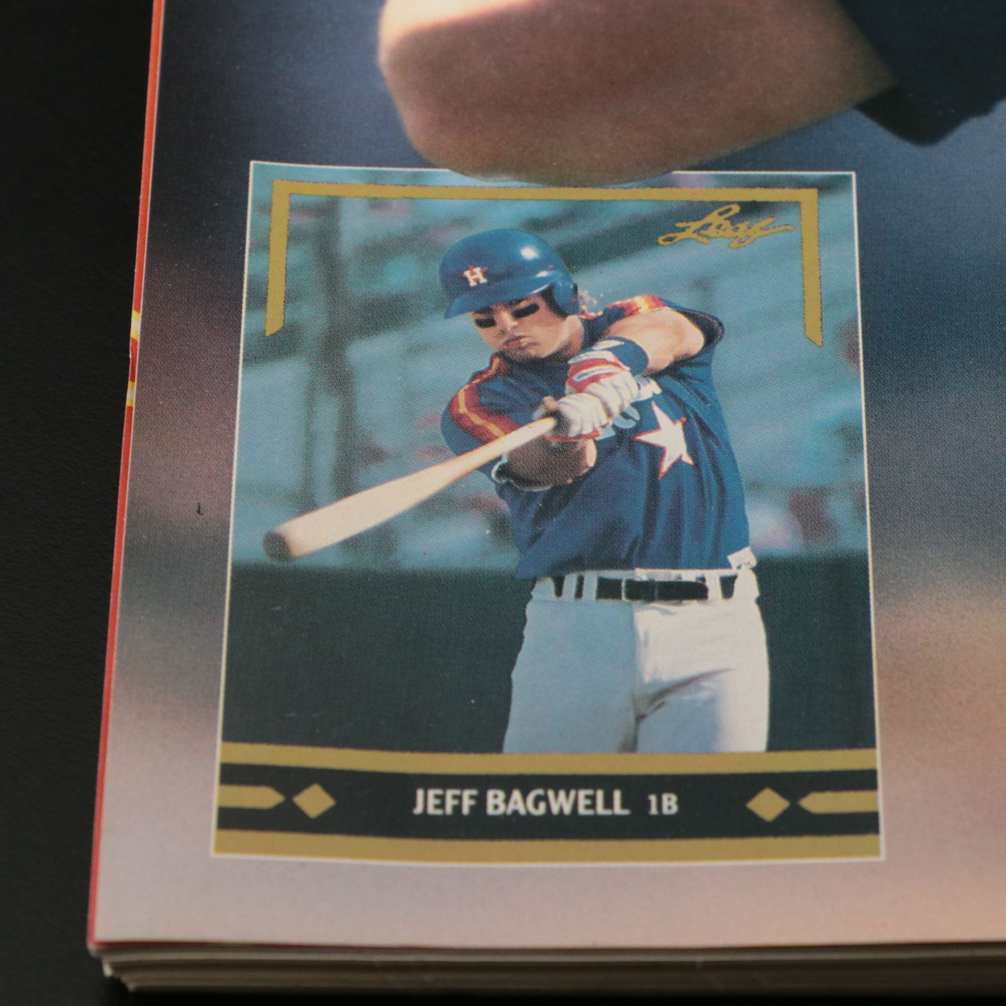 Jeff Bagwell Signed February 1992 Beckett Baseball Card Magazine