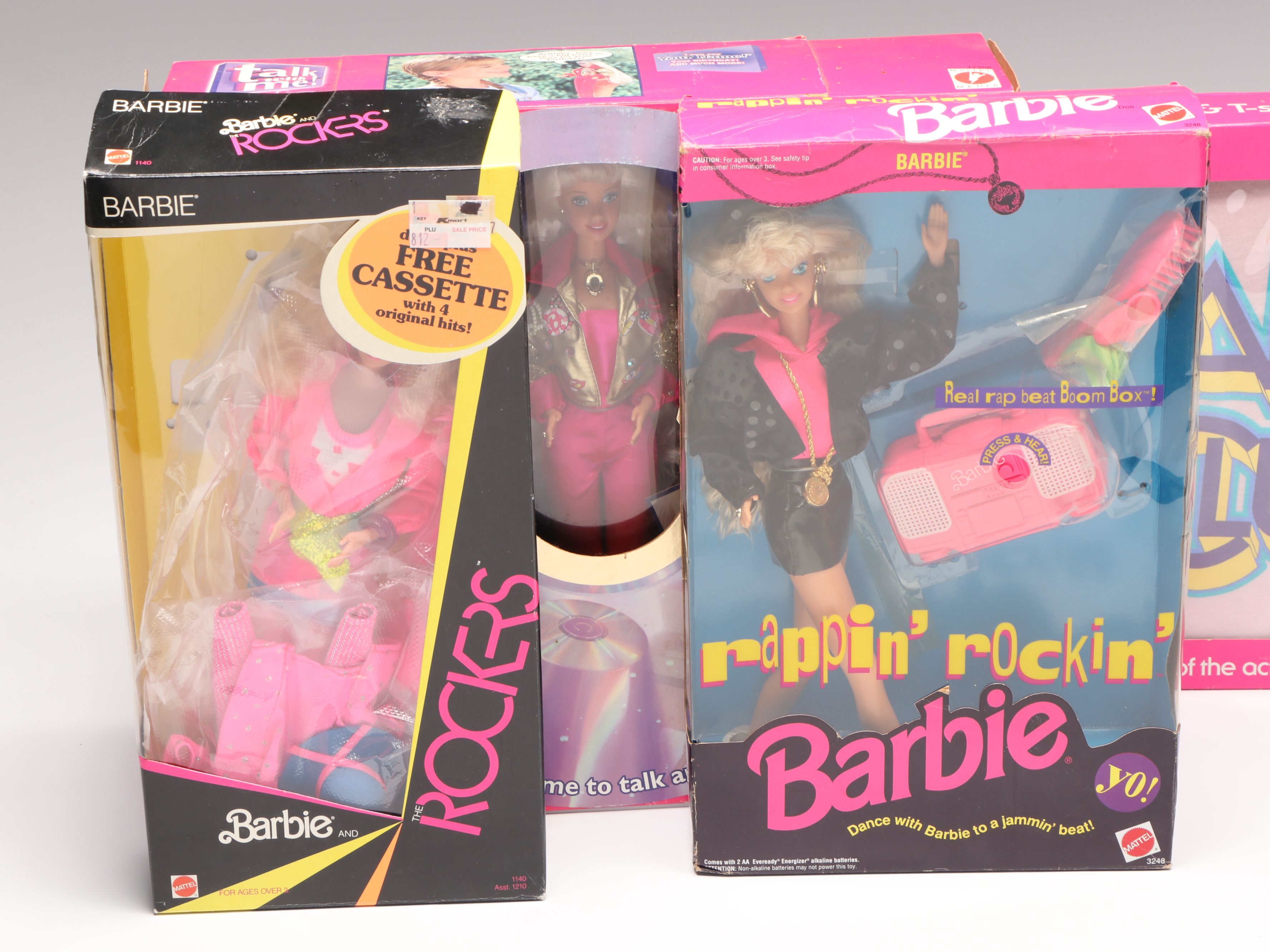 Barbie "Rappin' Rockin", "Teen Talk", and More Barbie Dolls and Accessories
