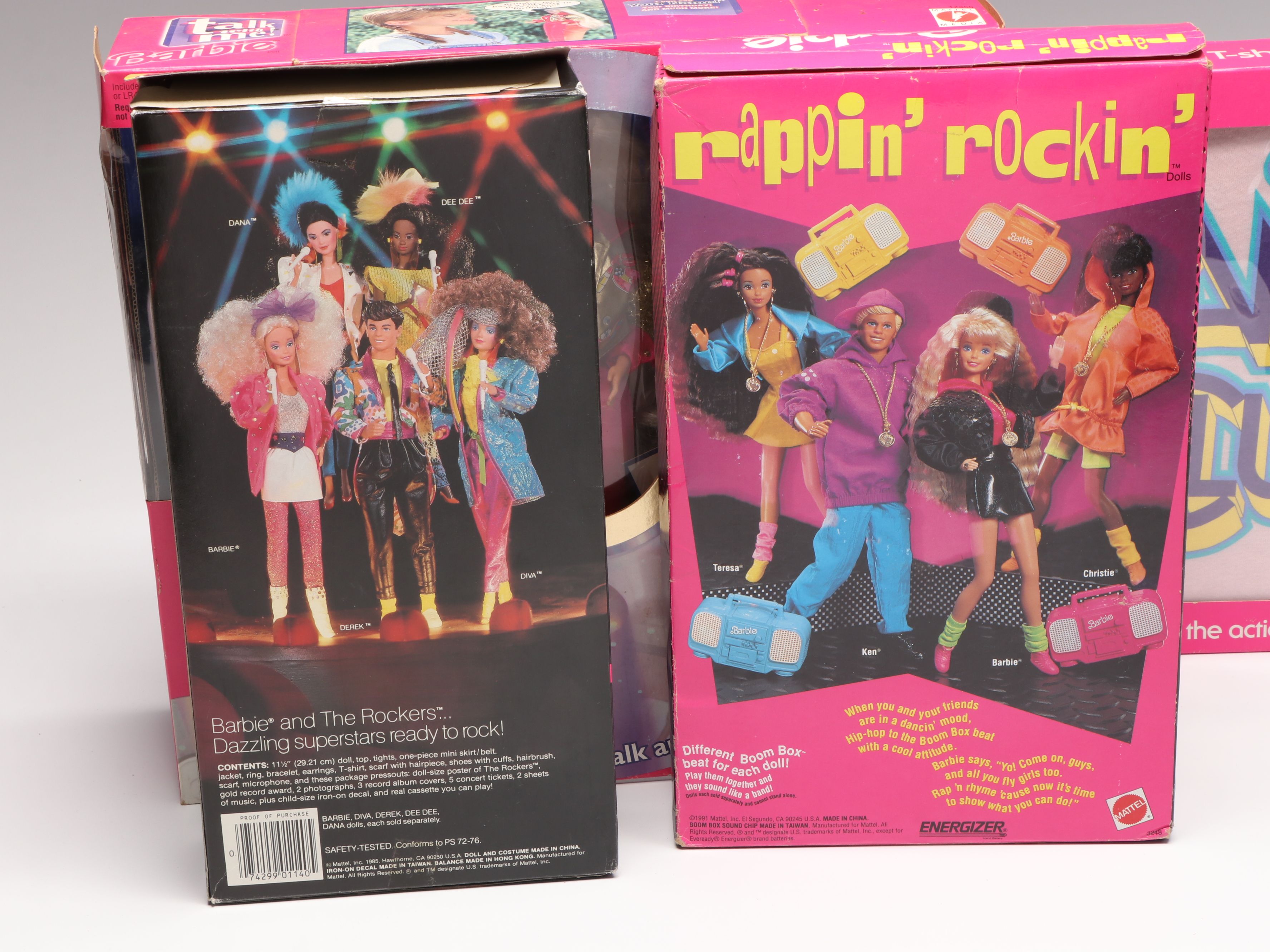 Barbie "Rappin' Rockin", "Teen Talk", and More Barbie Dolls and Accessories