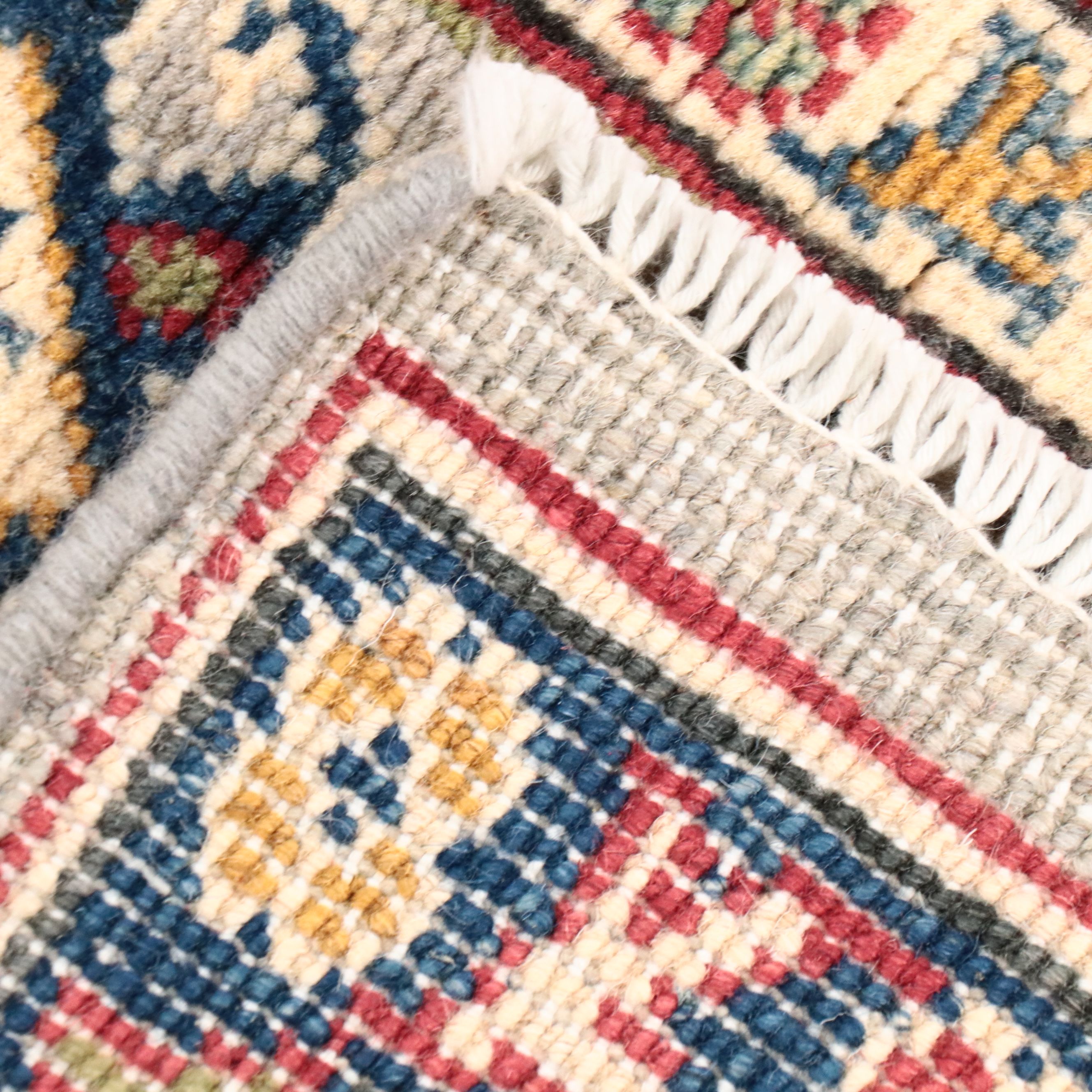 4' x 6'6 Hand-Knotted Caucasian Kazak Area Rug