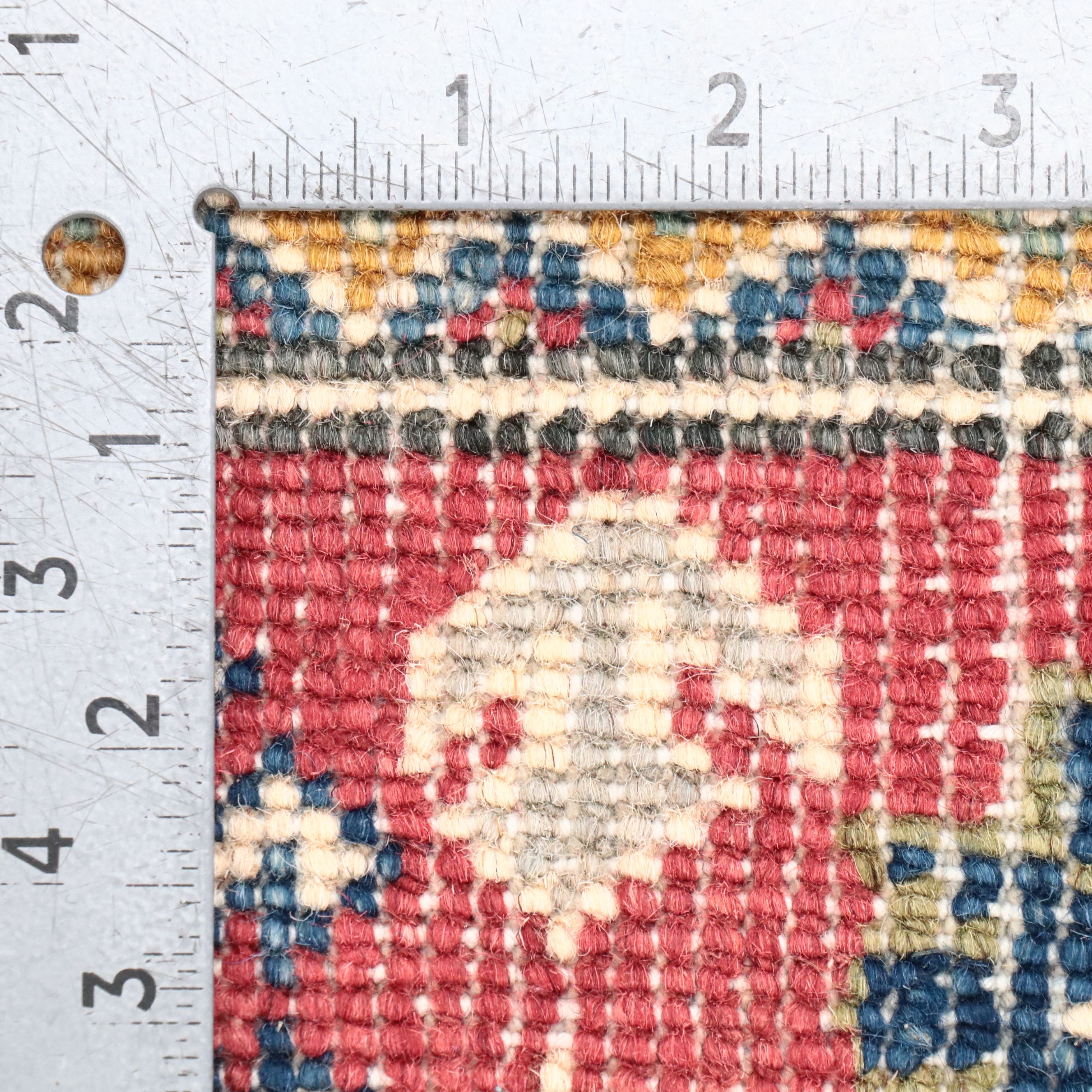 4' x 6'6 Hand-Knotted Caucasian Kazak Area Rug