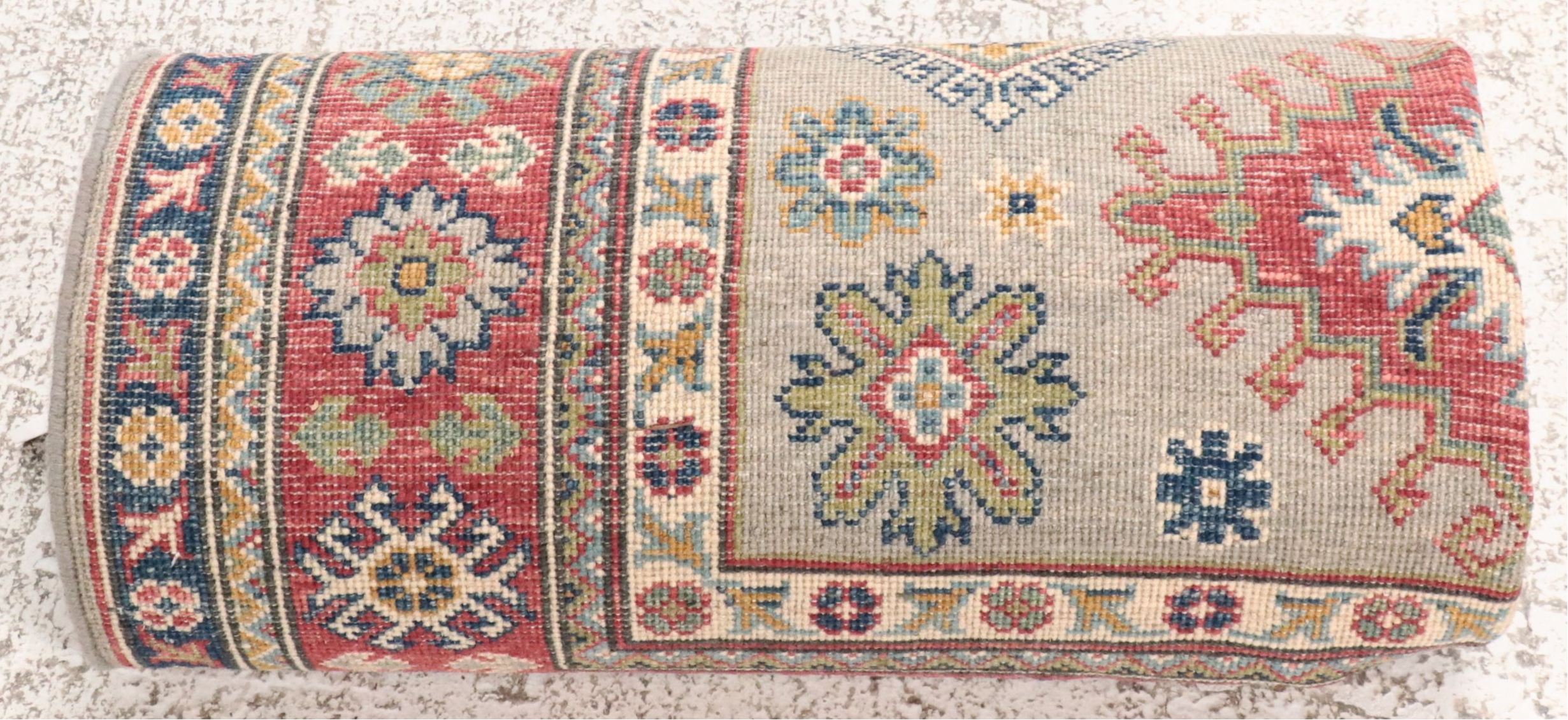 4' x 6'6 Hand-Knotted Caucasian Kazak Area Rug