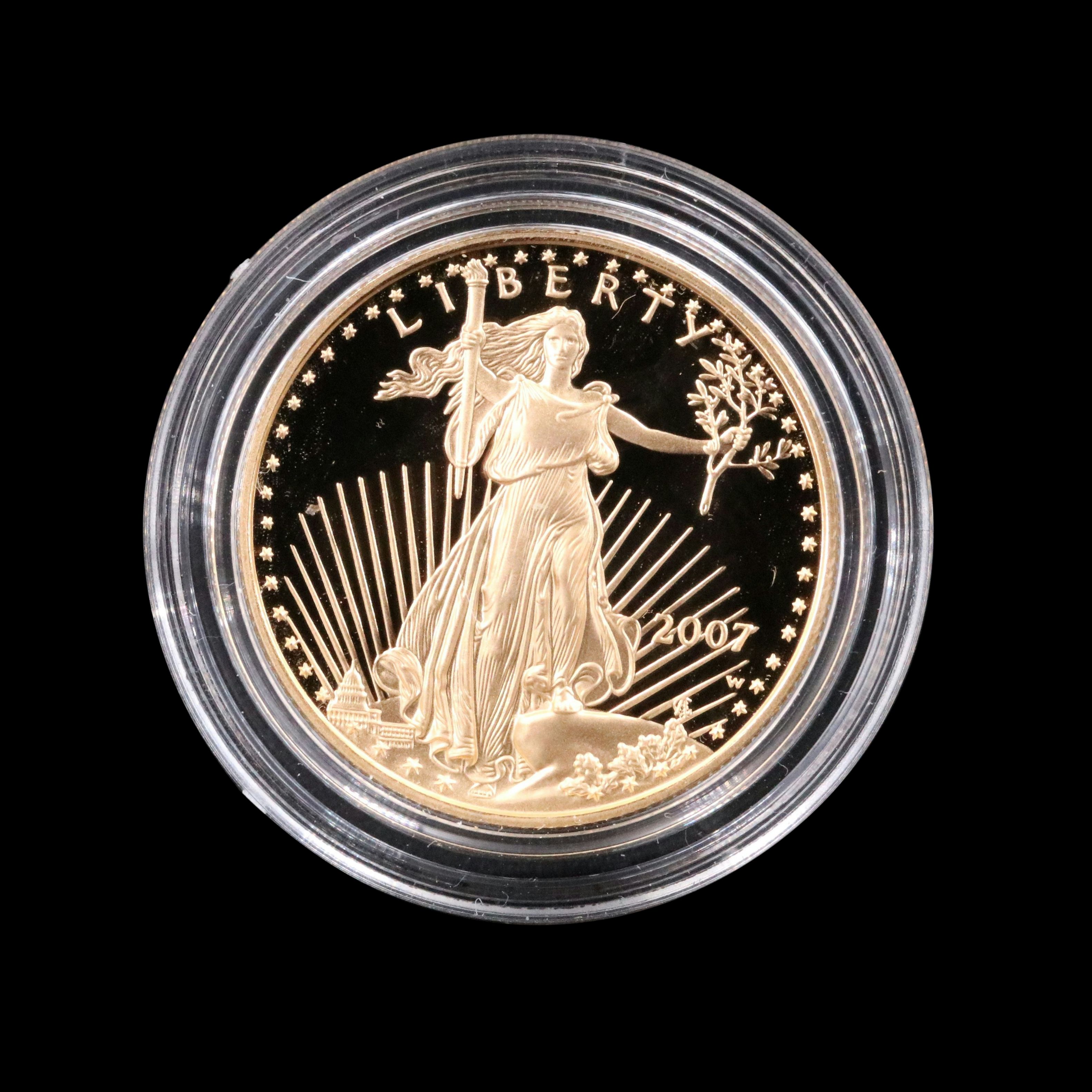 2007-W $25 Gold American Eagle Proof Coin