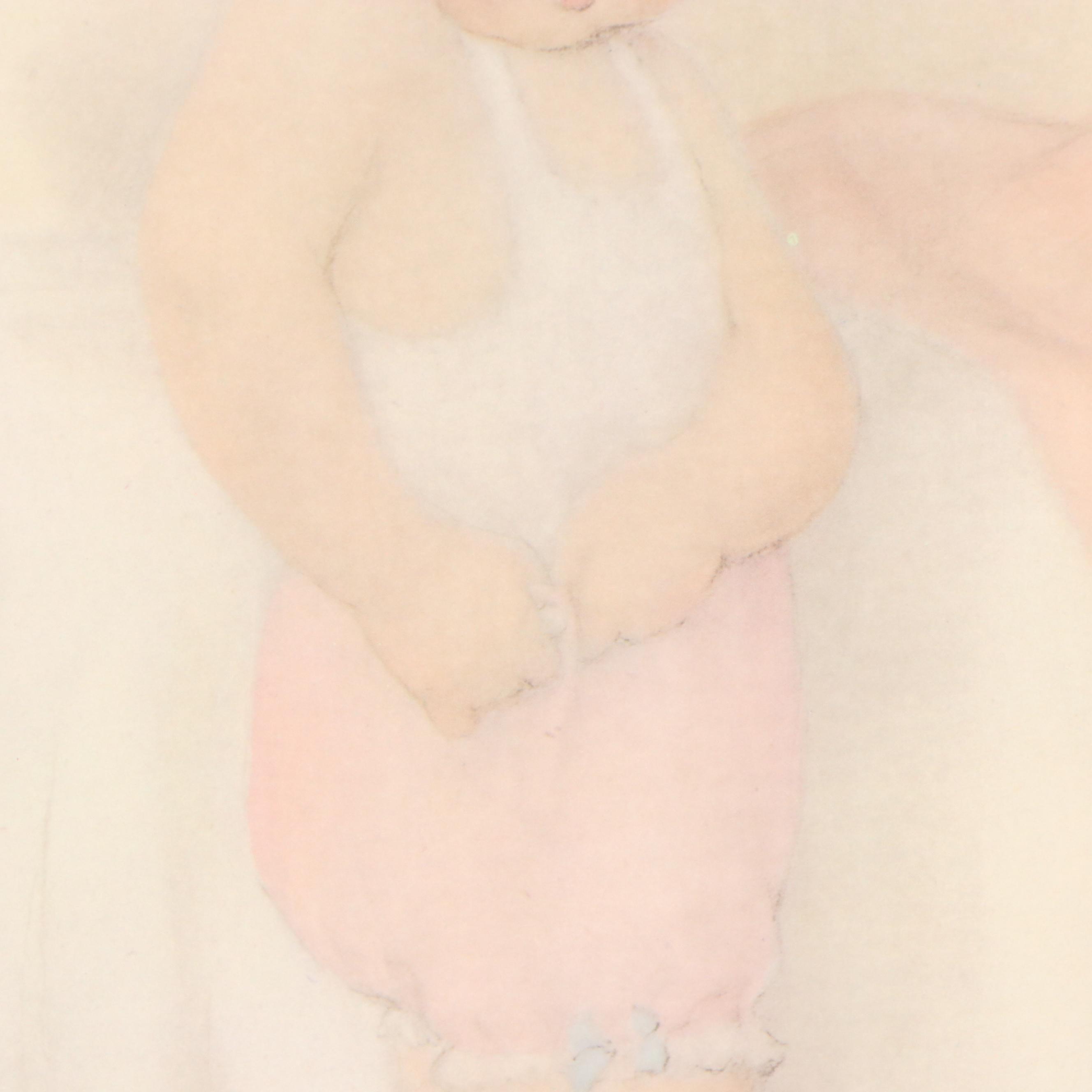 Offset Lithograph After Bessie Pease Gutmann "Just A Little Bit Independent"