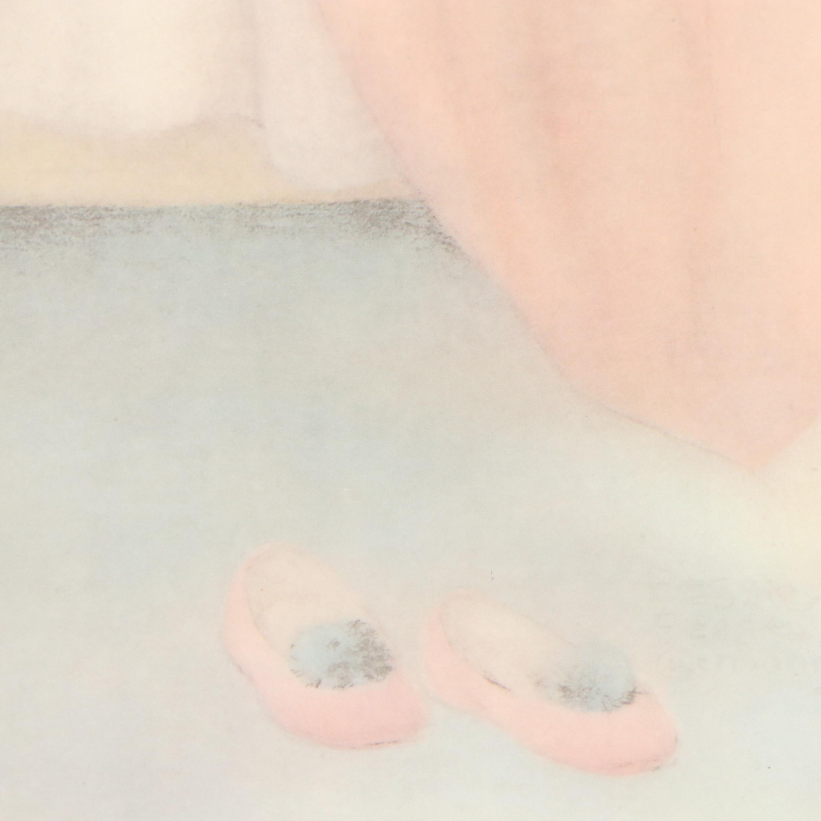 Offset Lithograph After Bessie Pease Gutmann "Just A Little Bit Independent"