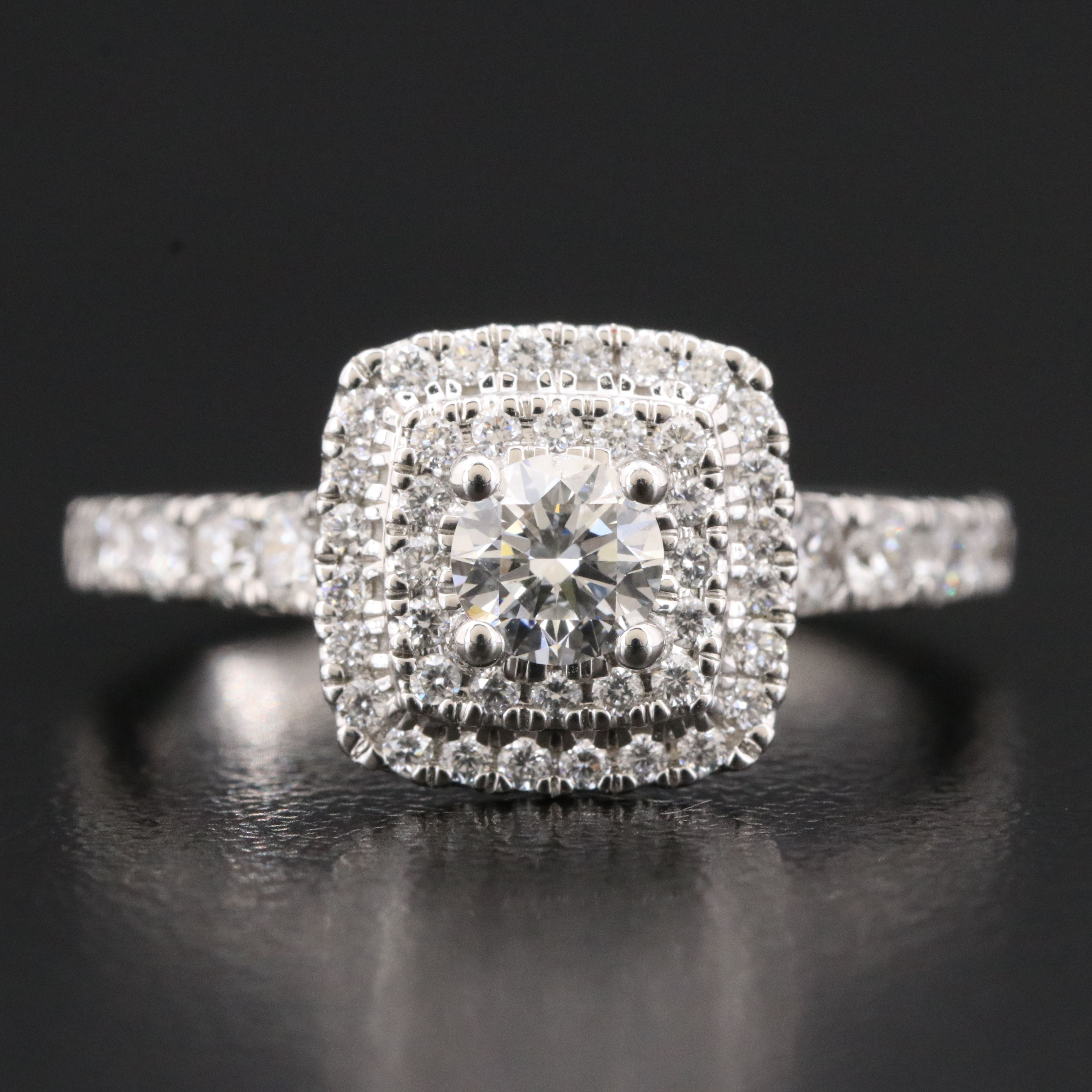 14K 1.21 CTW Lab Grown Diamond Ring