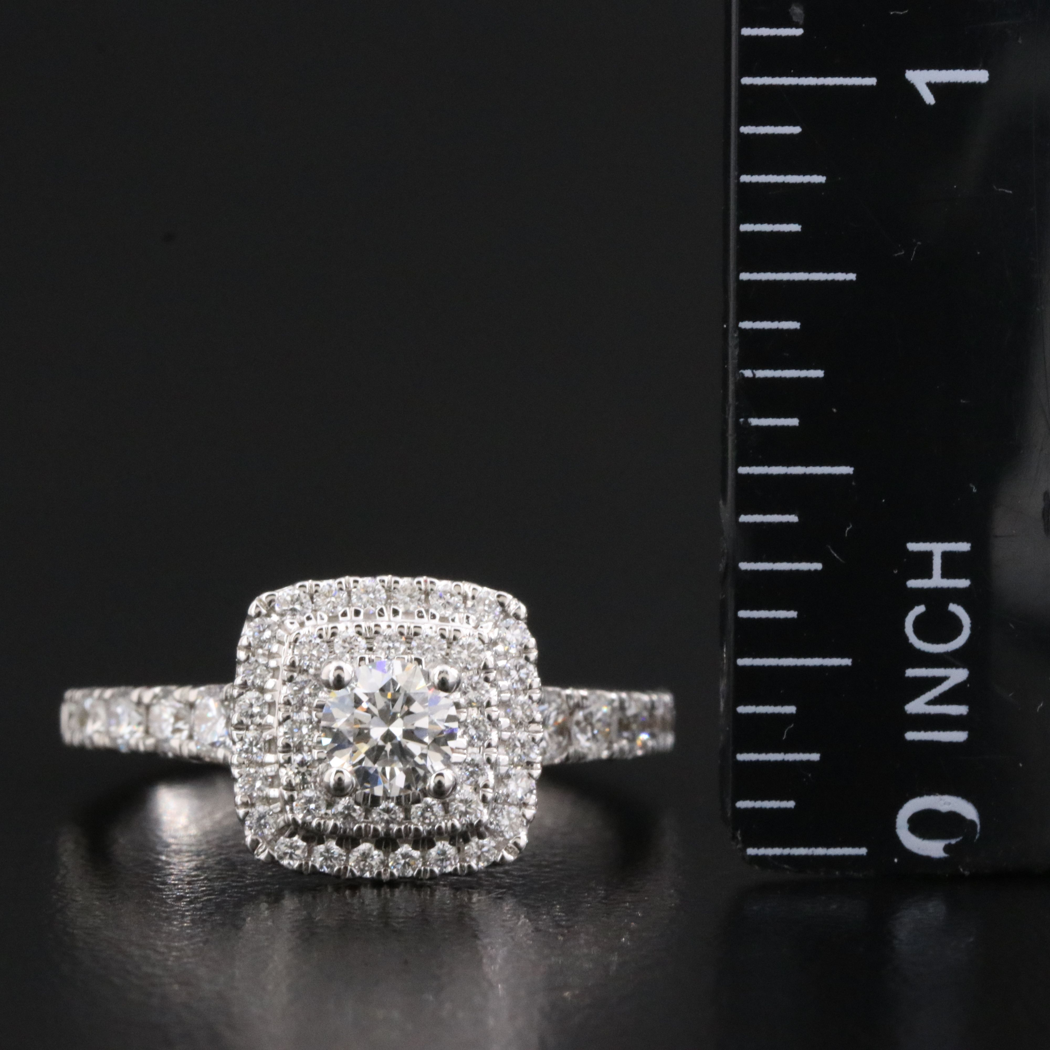 14K 1.21 CTW Lab Grown Diamond Ring