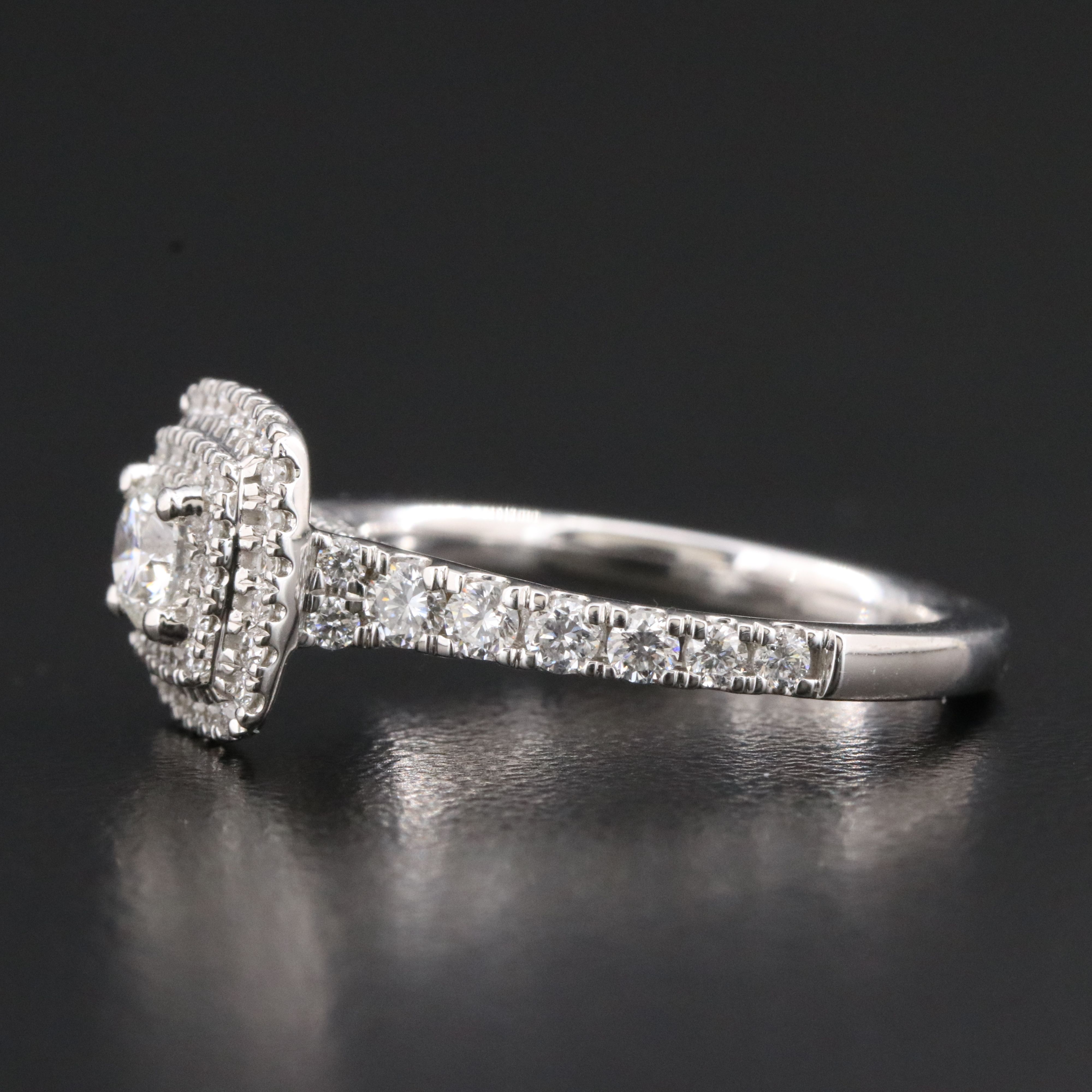 14K 1.21 CTW Lab Grown Diamond Ring