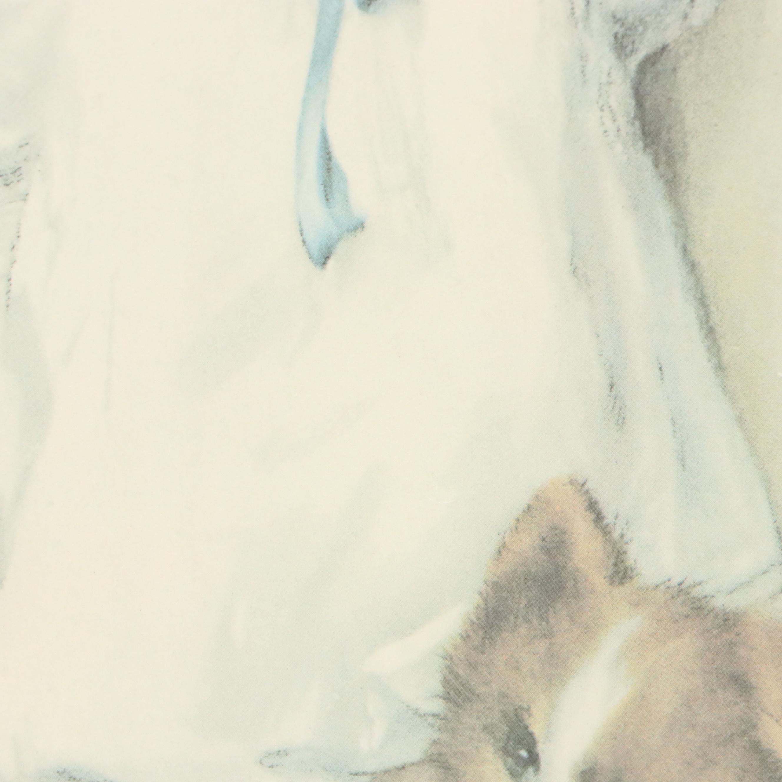 Offset Lithograph After Bessie Pease Gutmann "In Disgrace"