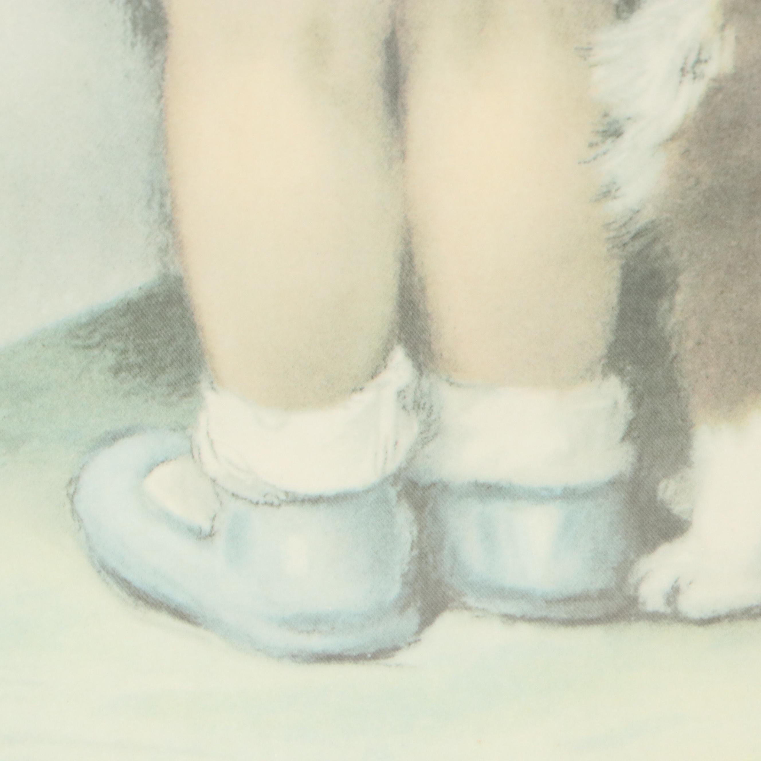 Offset Lithograph After Bessie Pease Gutmann "In Disgrace"