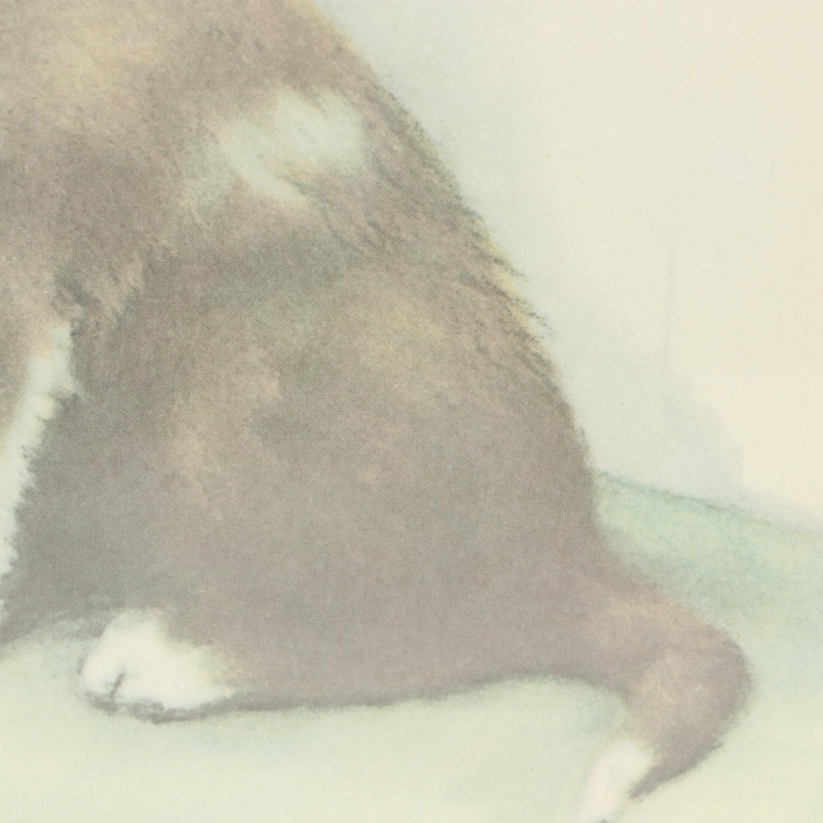 Offset Lithograph After Bessie Pease Gutmann "In Disgrace"