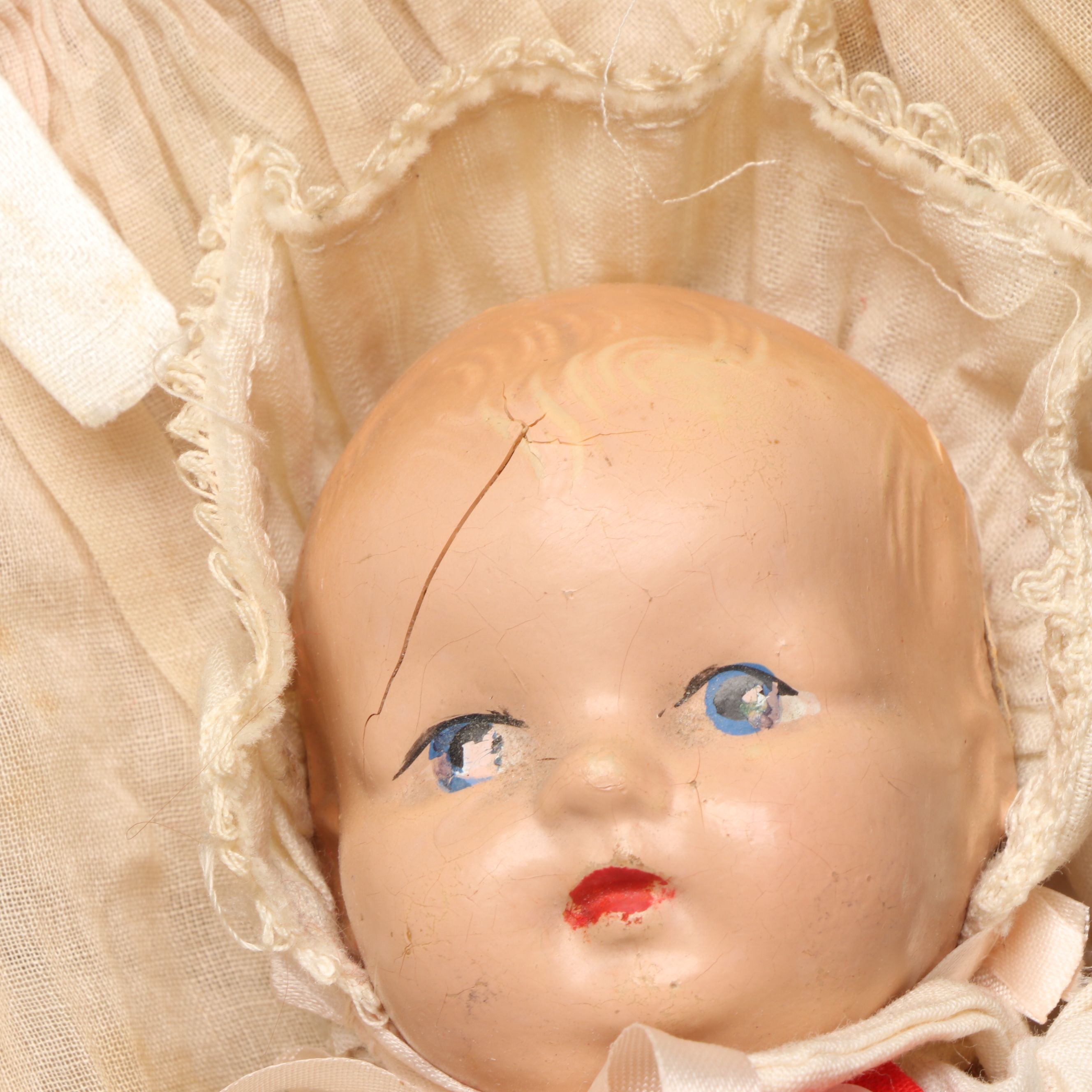 Pedigree Baby Doll with Composition and Other Vintage Dolls