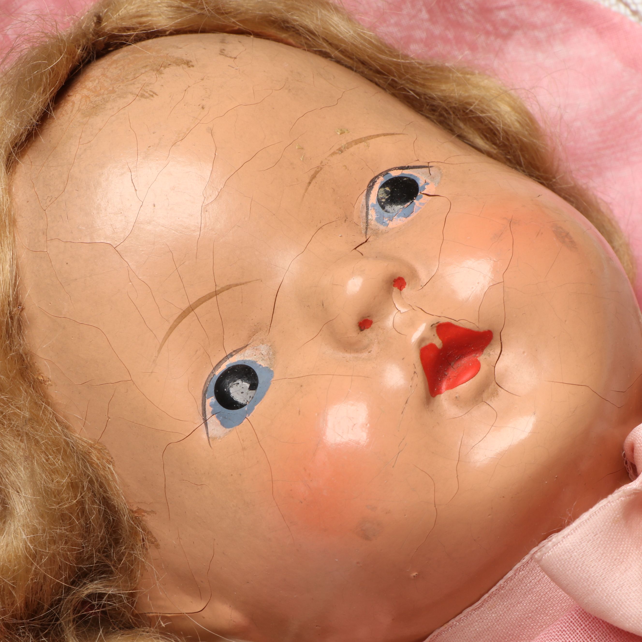 Pedigree Baby Doll with Composition and Other Vintage Dolls