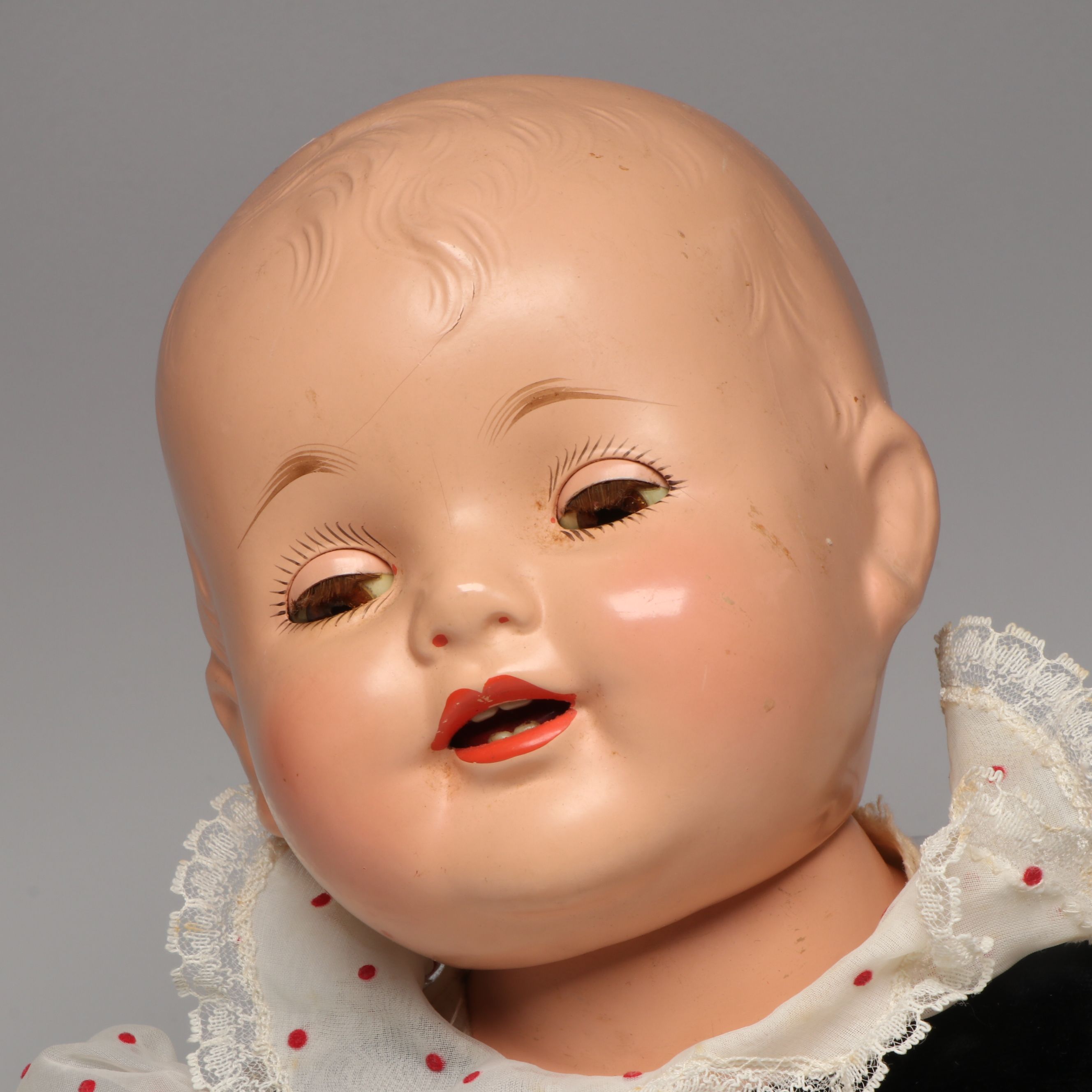 Pedigree Baby Doll with Composition and Other Vintage Dolls