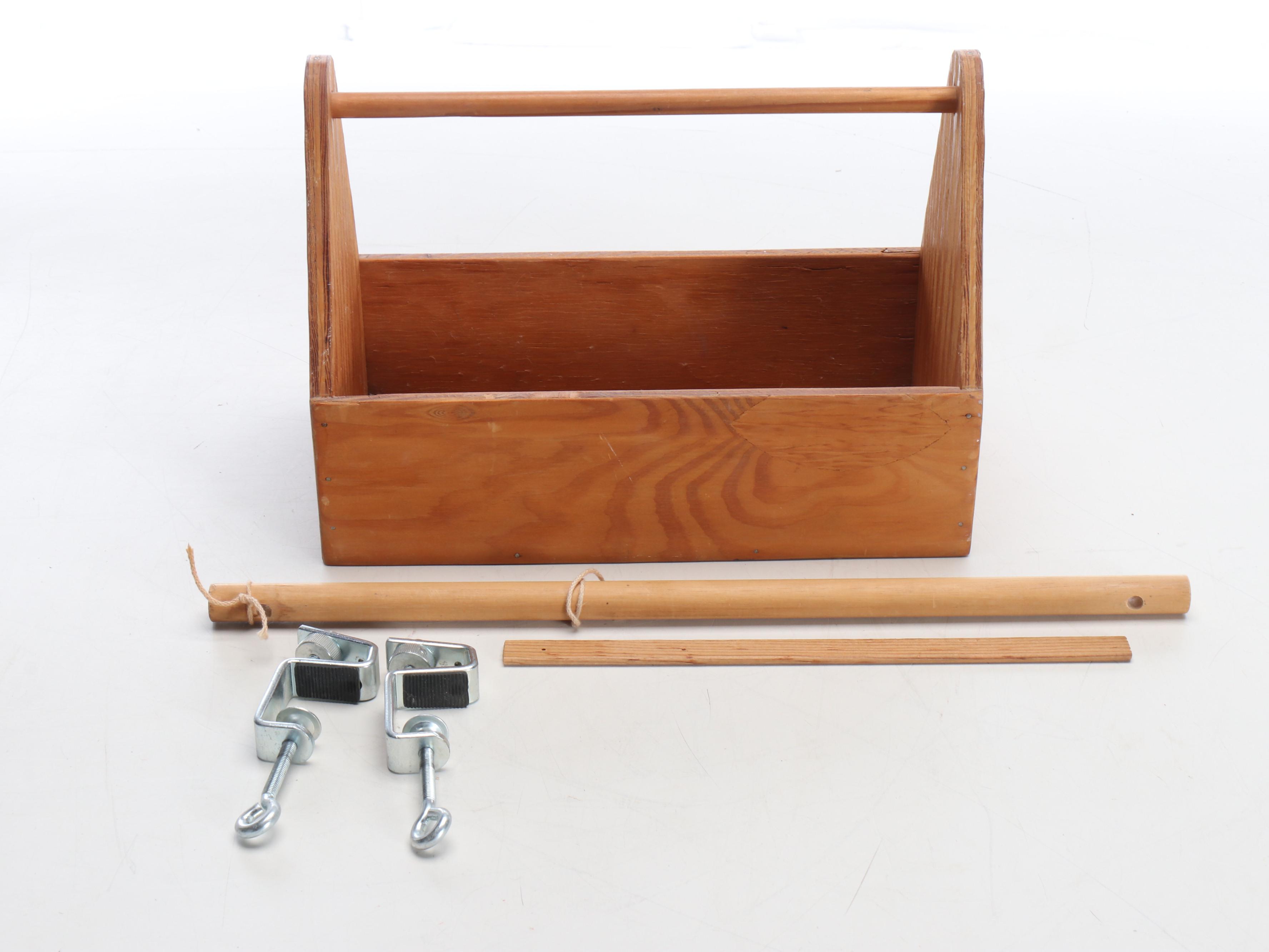 Brother Profile 552 Knitting Machine with Folding Table and More