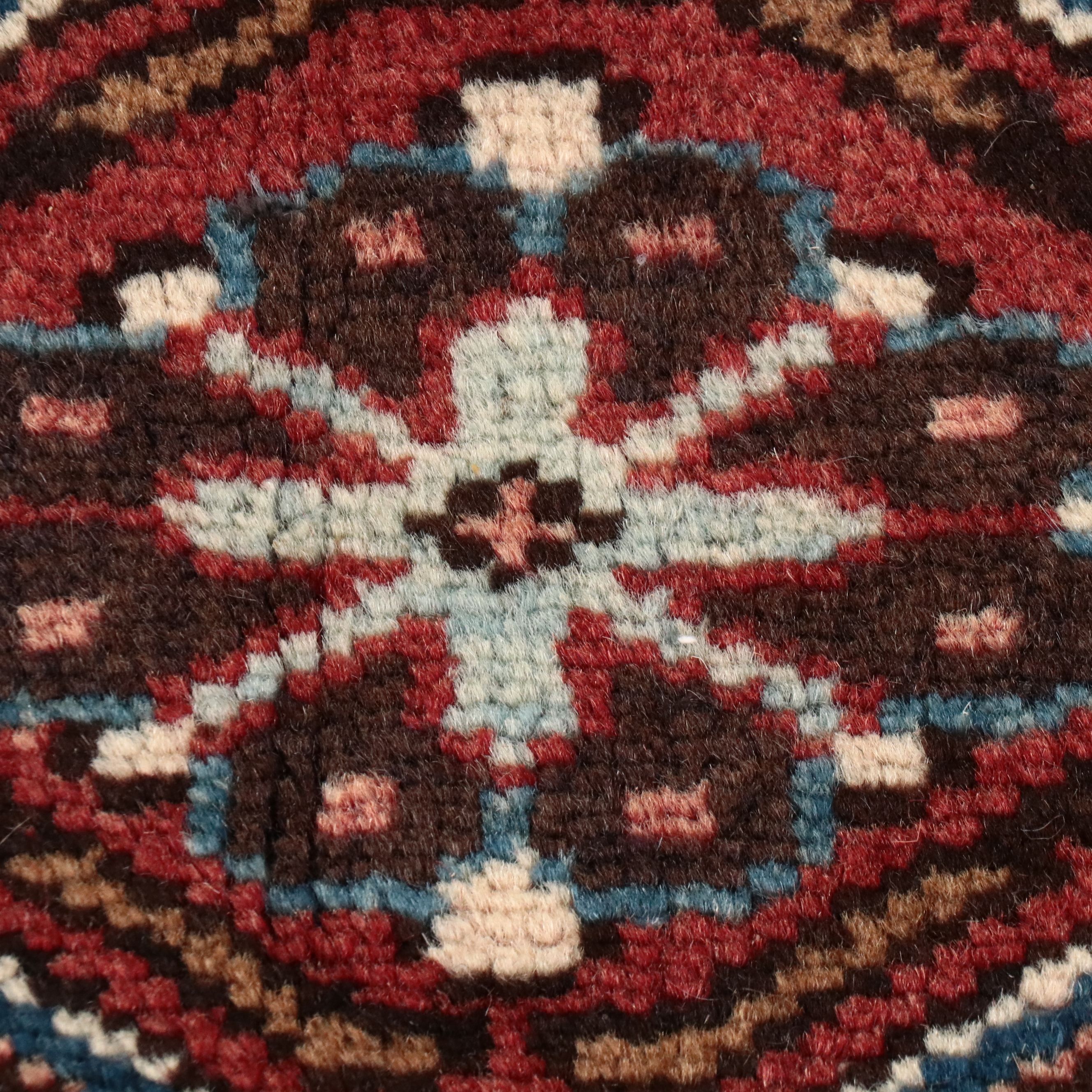 4'9 x 6'7 Hand-Knotted Persian Karaja Area Rug