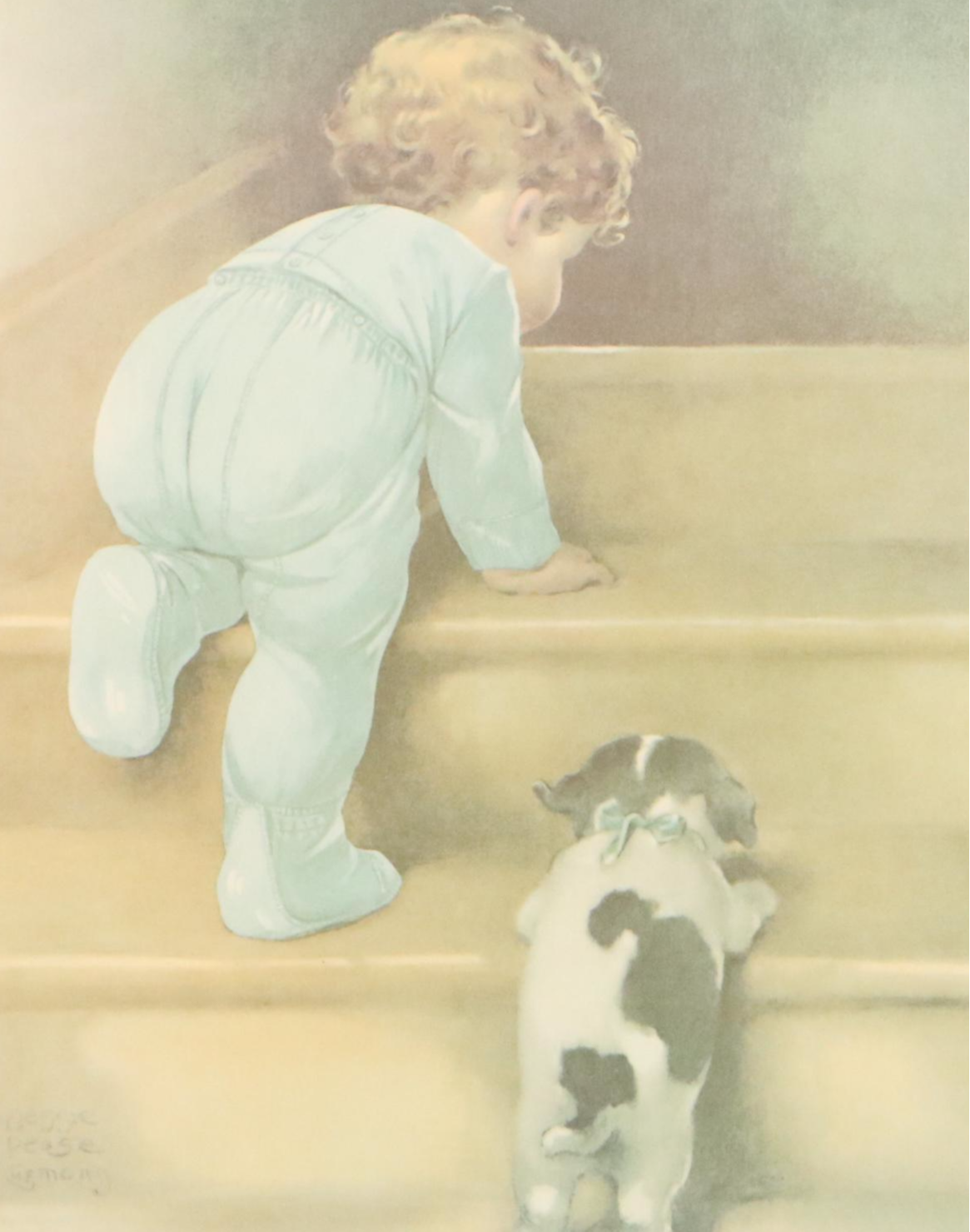 Offset Lithograph After Bessie Pease Gutmann "Nitey Nite," 20th Century