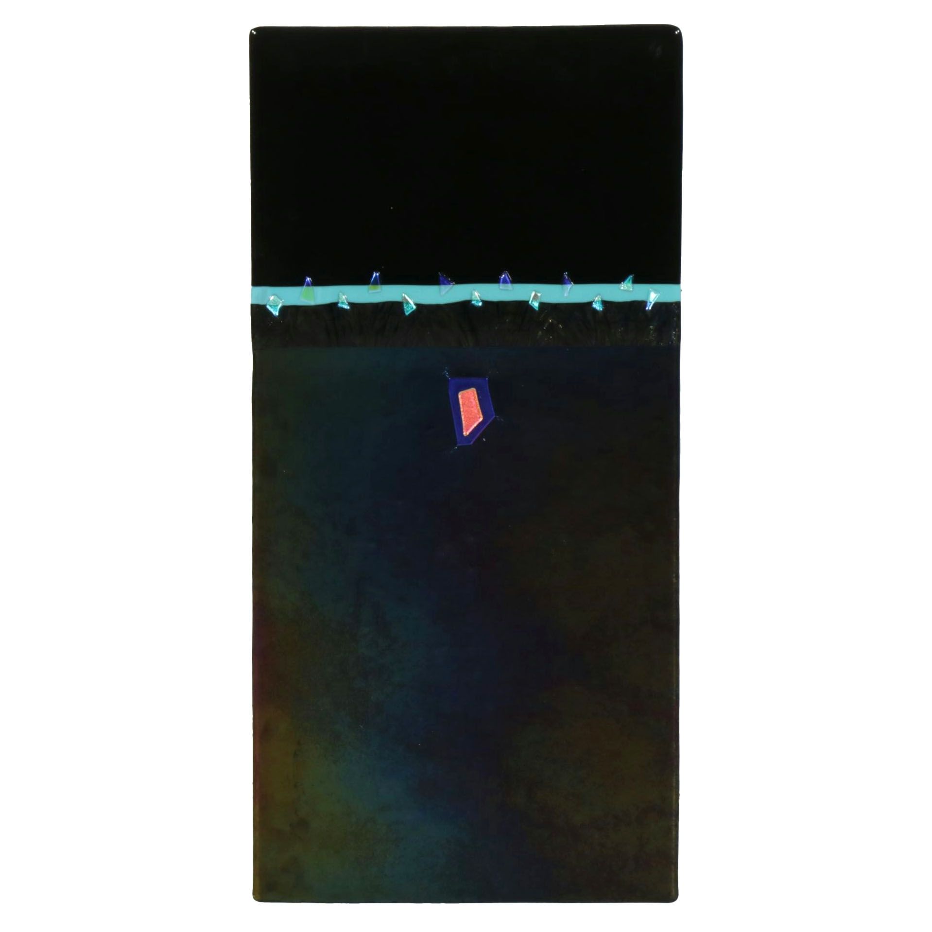 Aryana B. Londir Abstract Iridescent Resin Painting, Early 21st Century