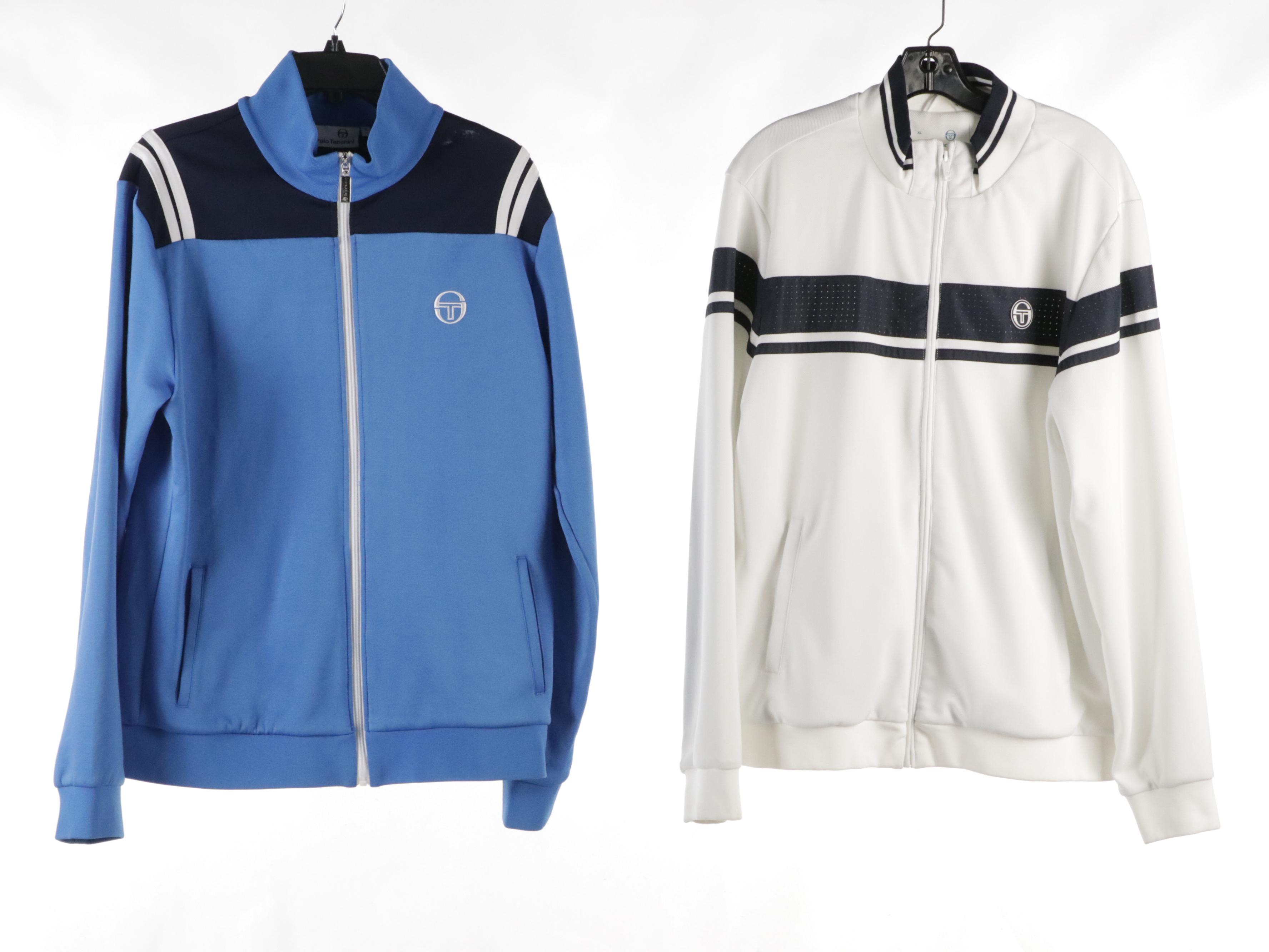Men's Ellesse Track Jackets and Pants, Sergio Tacchini Zip Jackets, Other Sweats