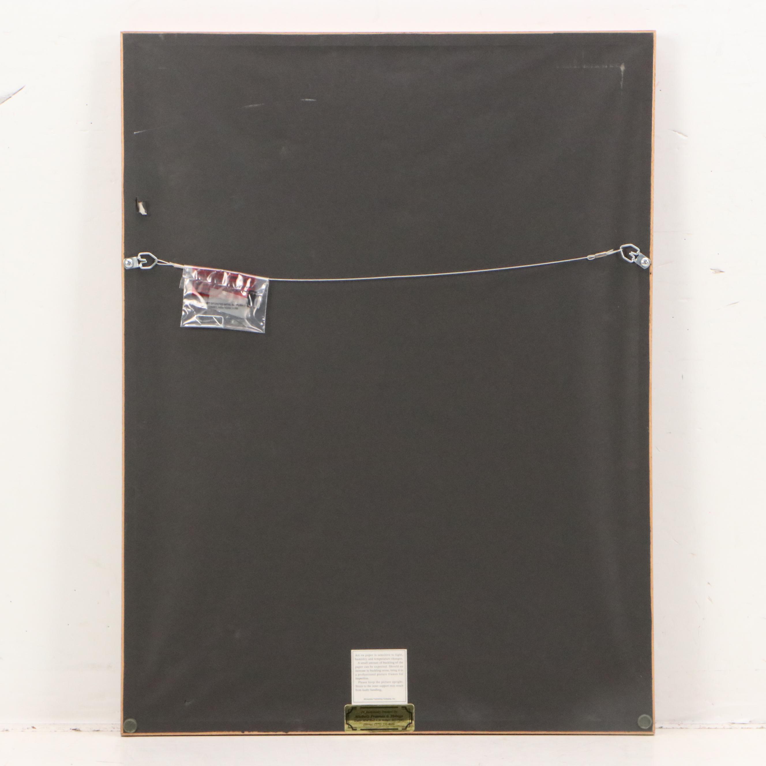 Offset Lithograph After Bessie Pease Gutmann "Taps," 20th Century