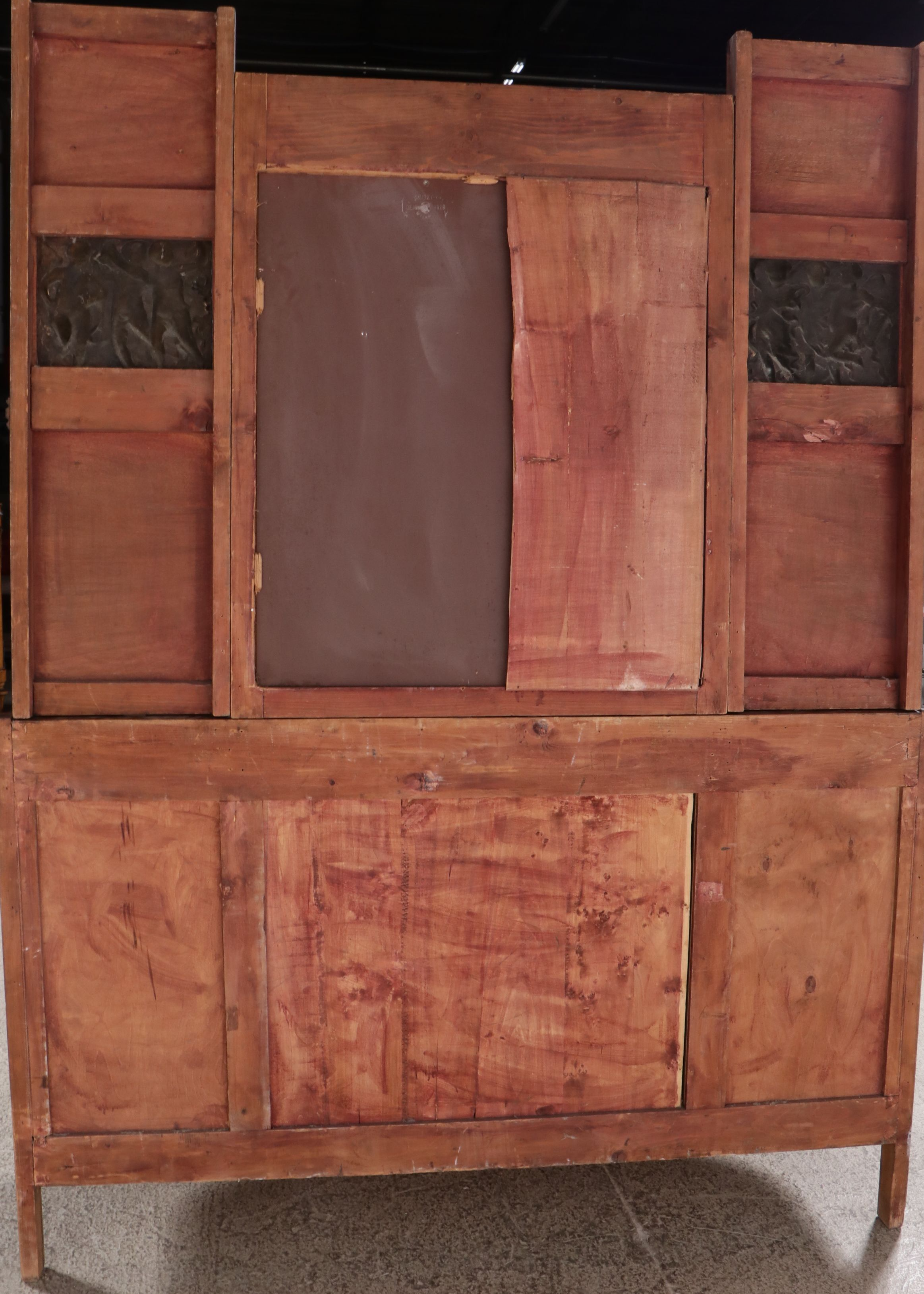 Belle Époque French Empire Style Marquetry and Bronze Mounted Commode