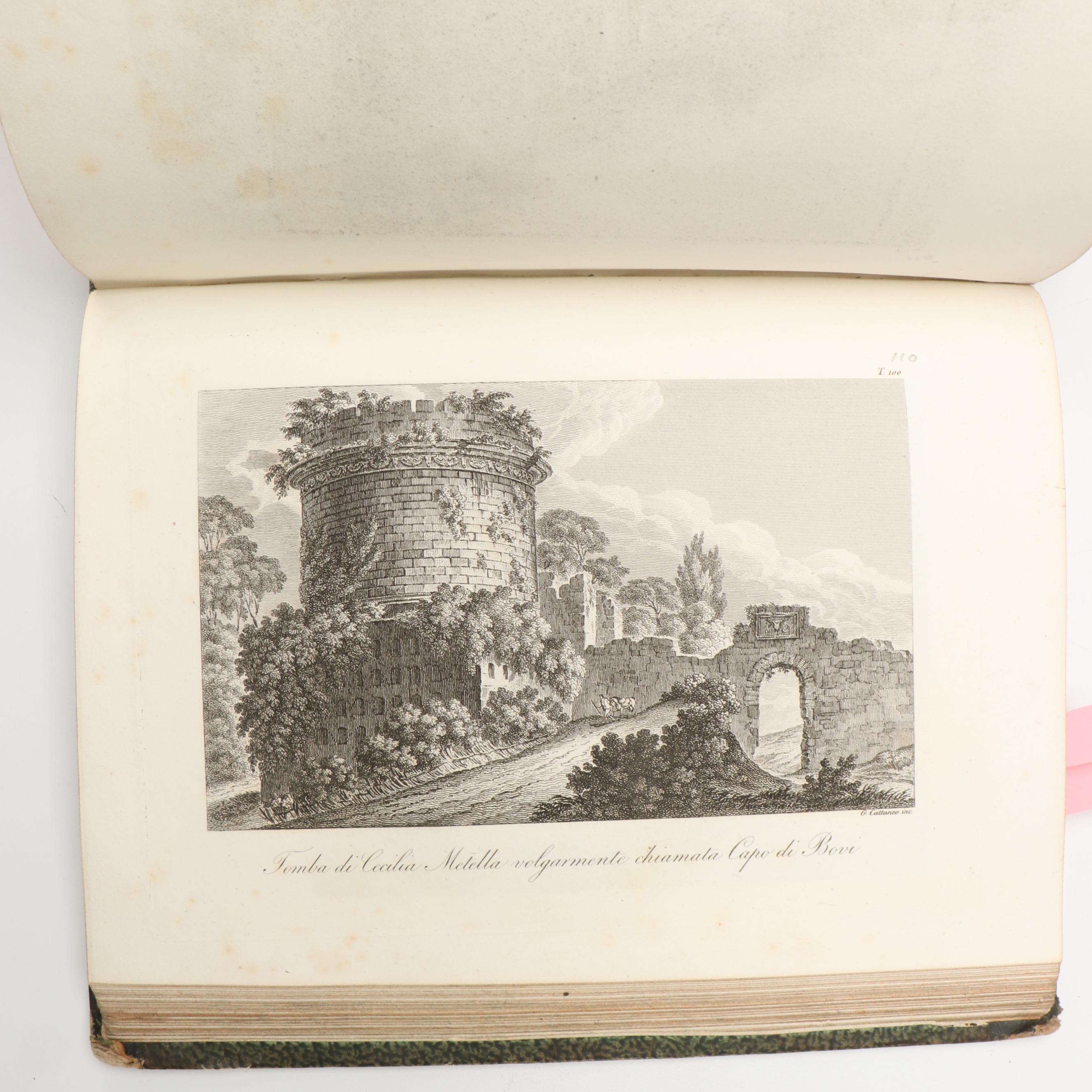 Illustrated "Raccolta di vasi antichi" by Enrico Moses, 1824