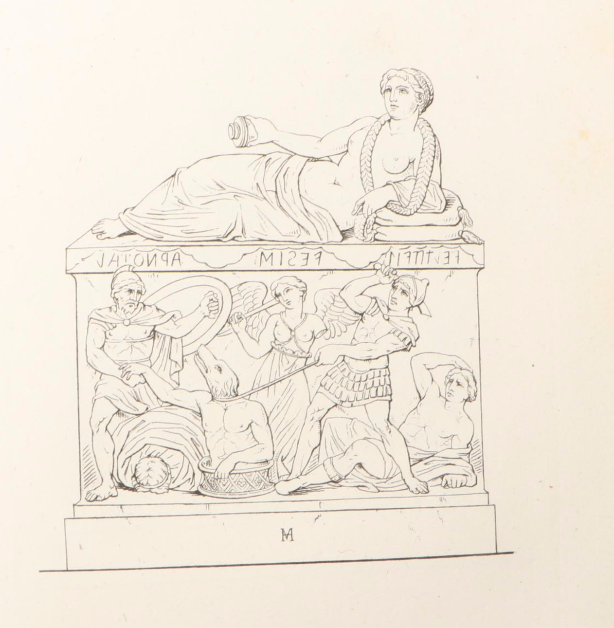 Illustrated "Raccolta di vasi antichi" by Enrico Moses, 1824