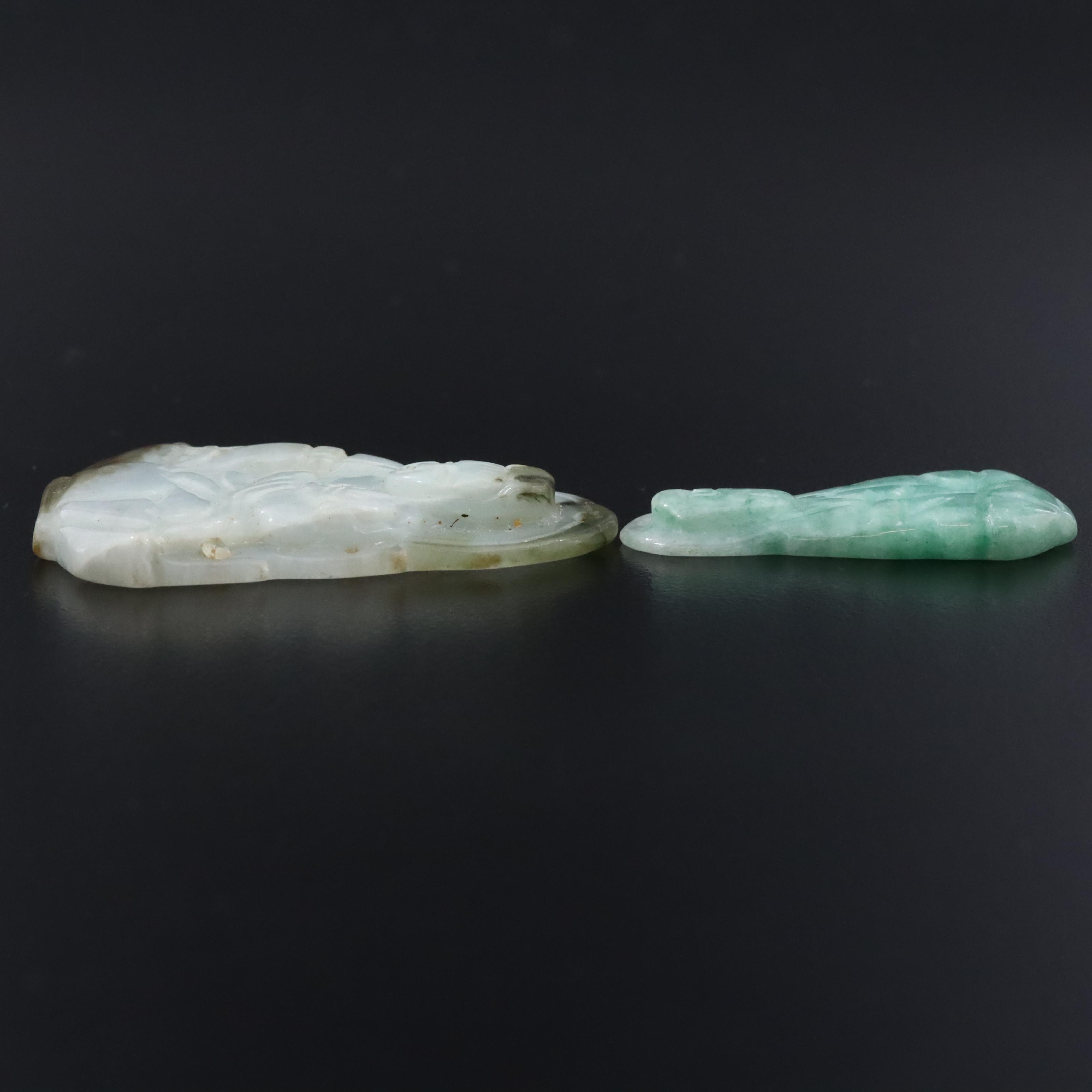 Loose 241.00 CTW Jadeite Pendants